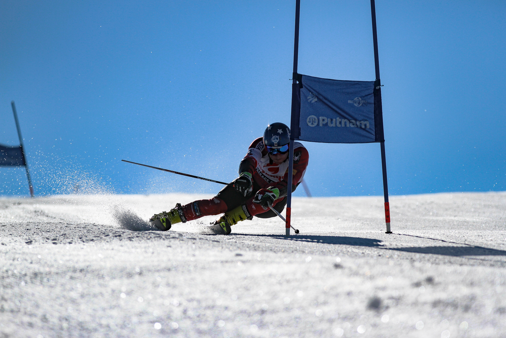 Sam Morse nails the line in Les Deux Alpes