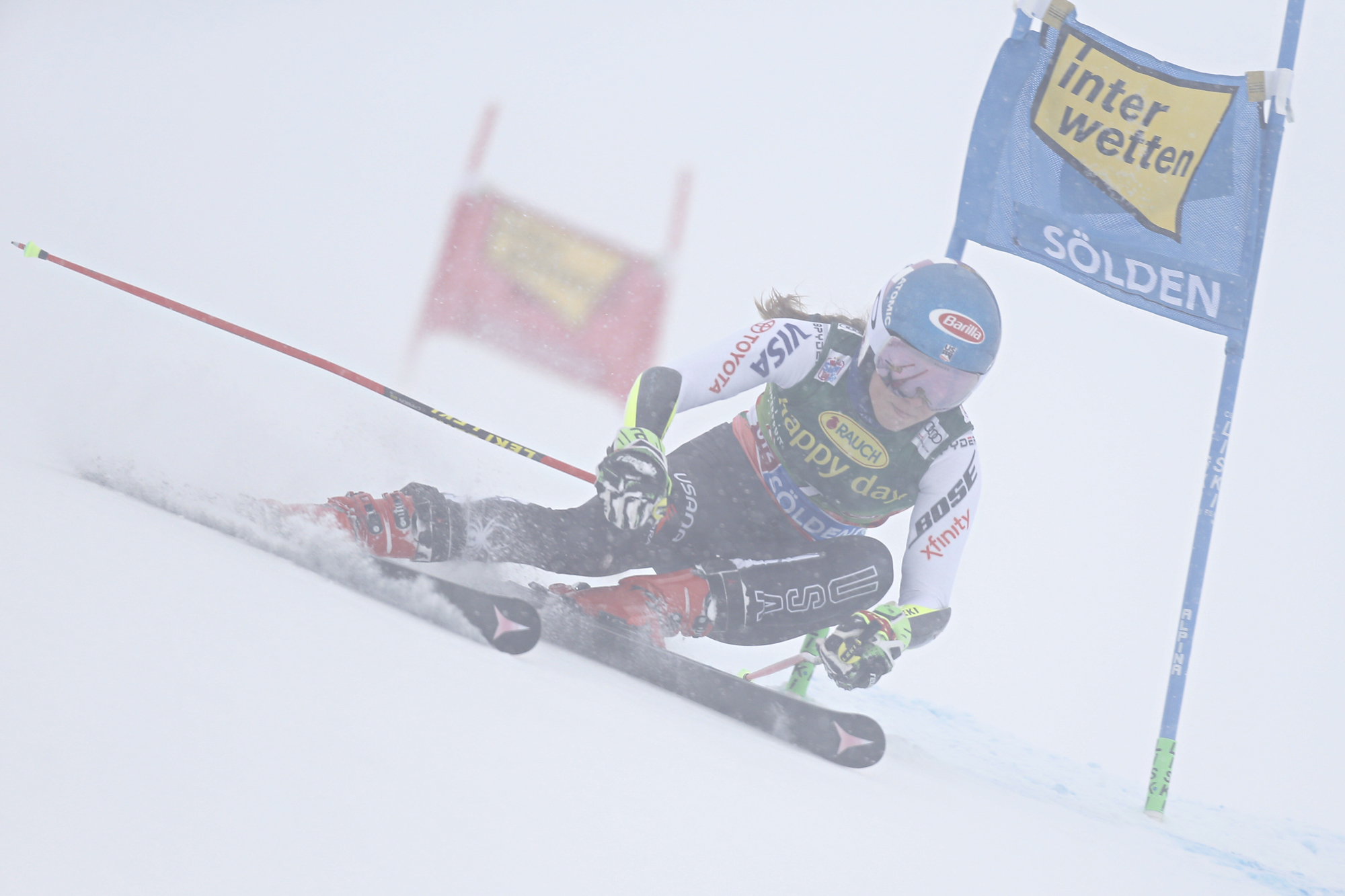 Mikeala Shiffrin was third Saturday in Soelden