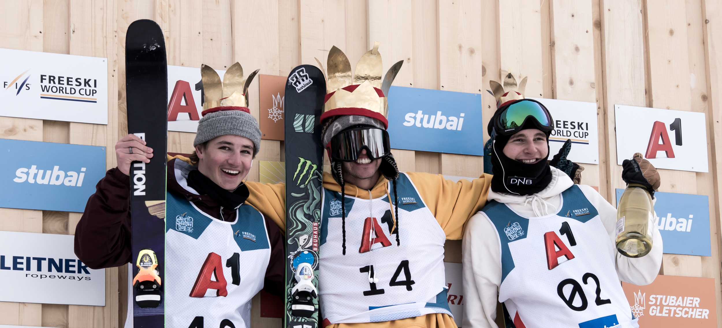 FIS Freeski slopestyle World Cup men's podium