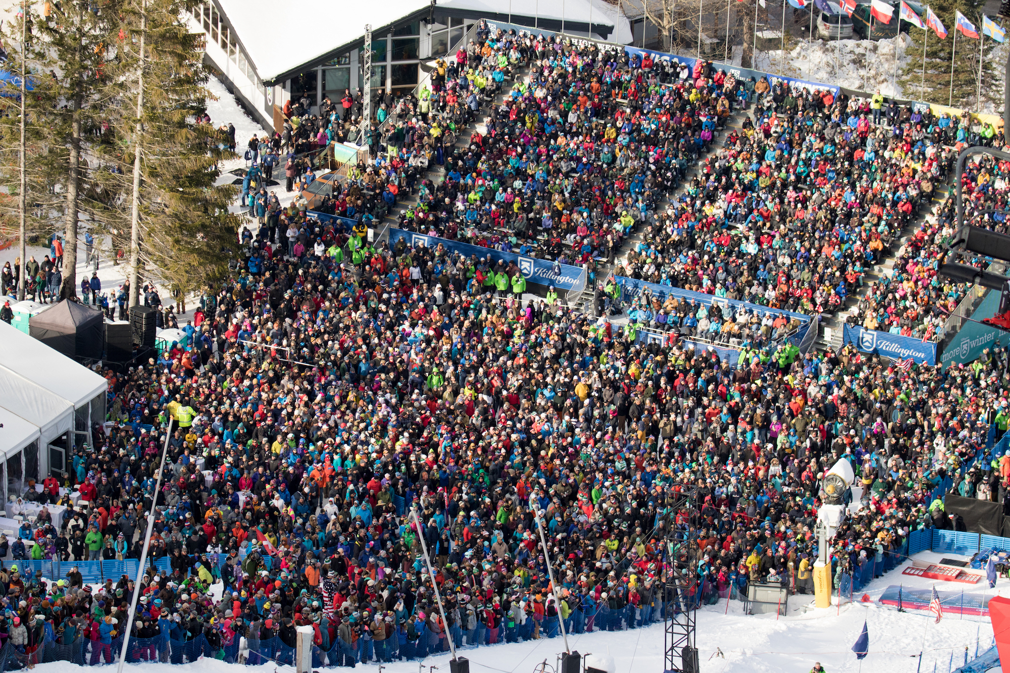 Killington Crowd Numbers Hit 18,500