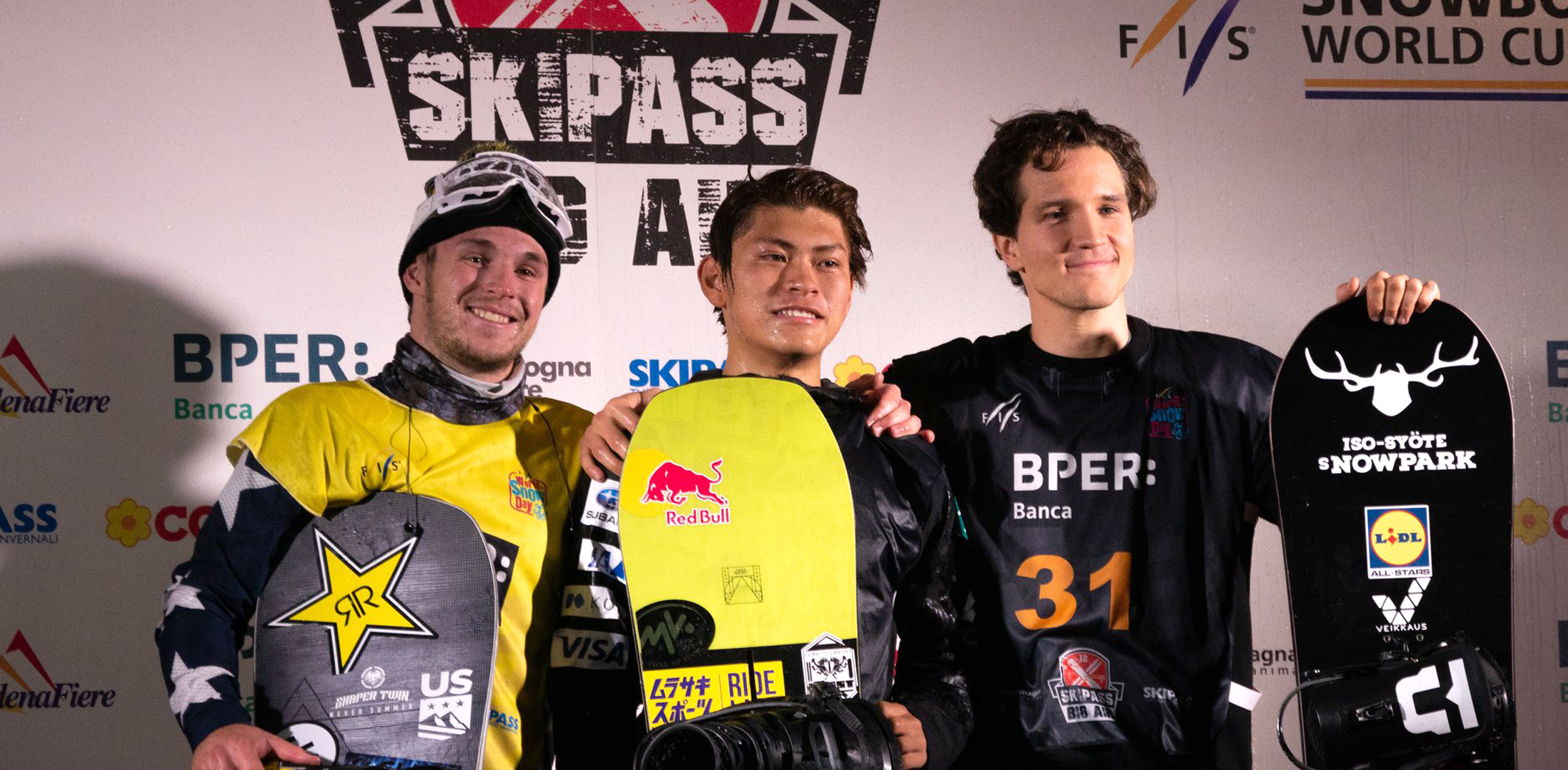 Modena Men's podium