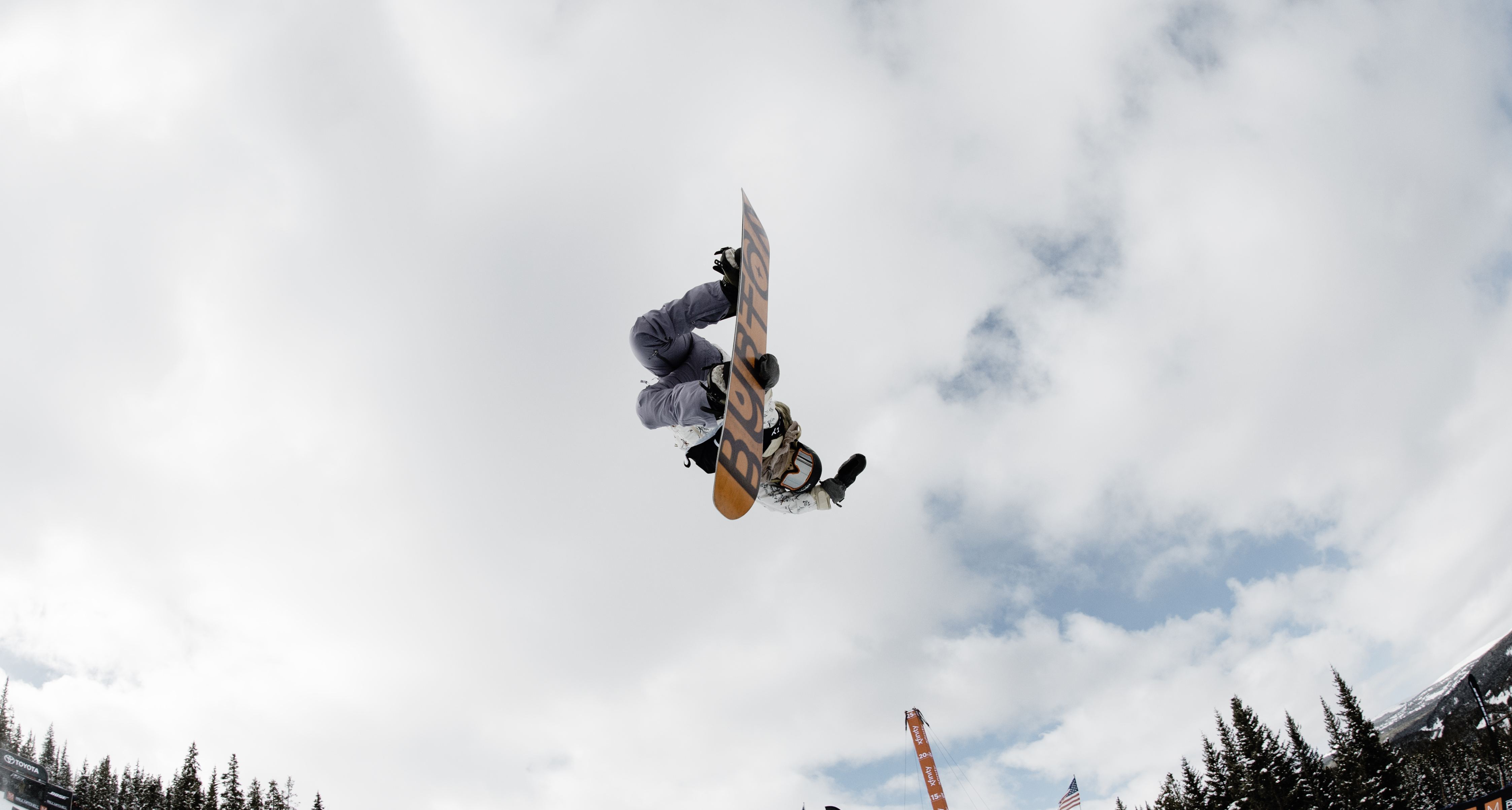 Chloe Kim at Copper Mountain Halfpipe.