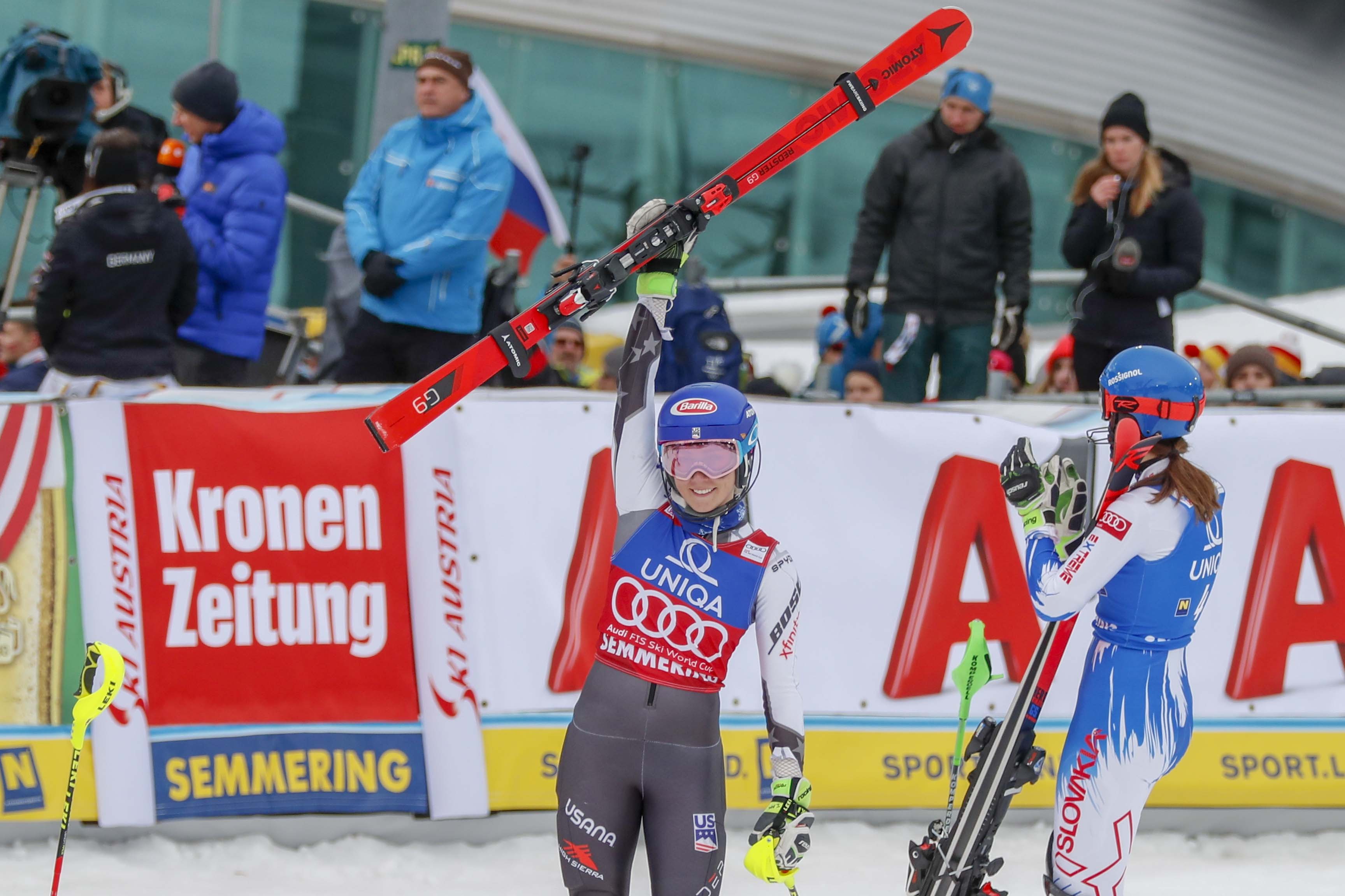Mikaela Shiffrin Semmering Winner 12-29-18