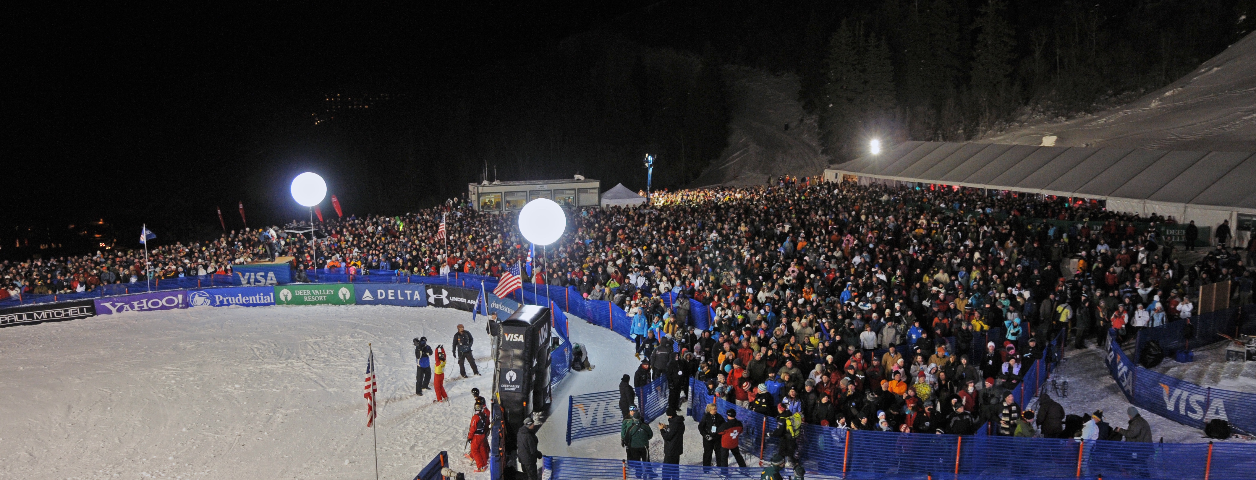 Capacity Crowd at Deer Valley