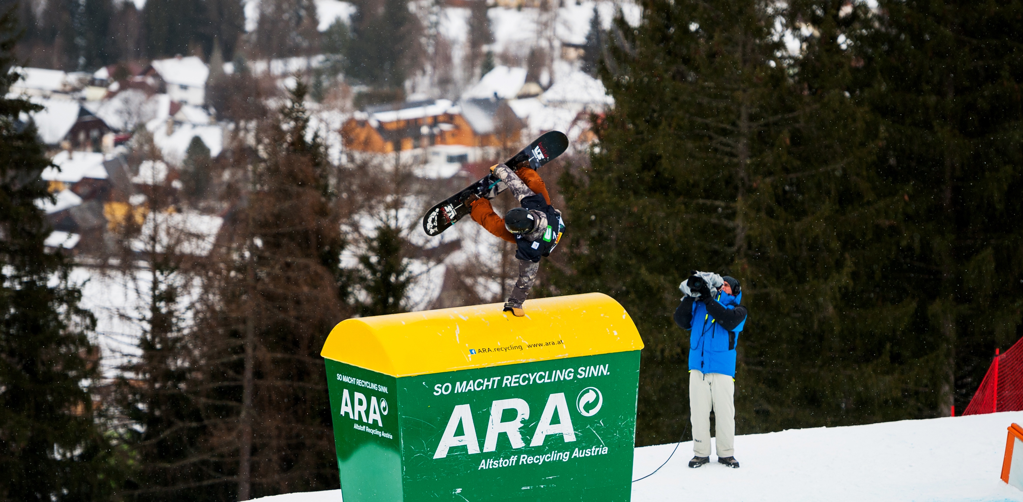 Ryan Stassel in Austria. 