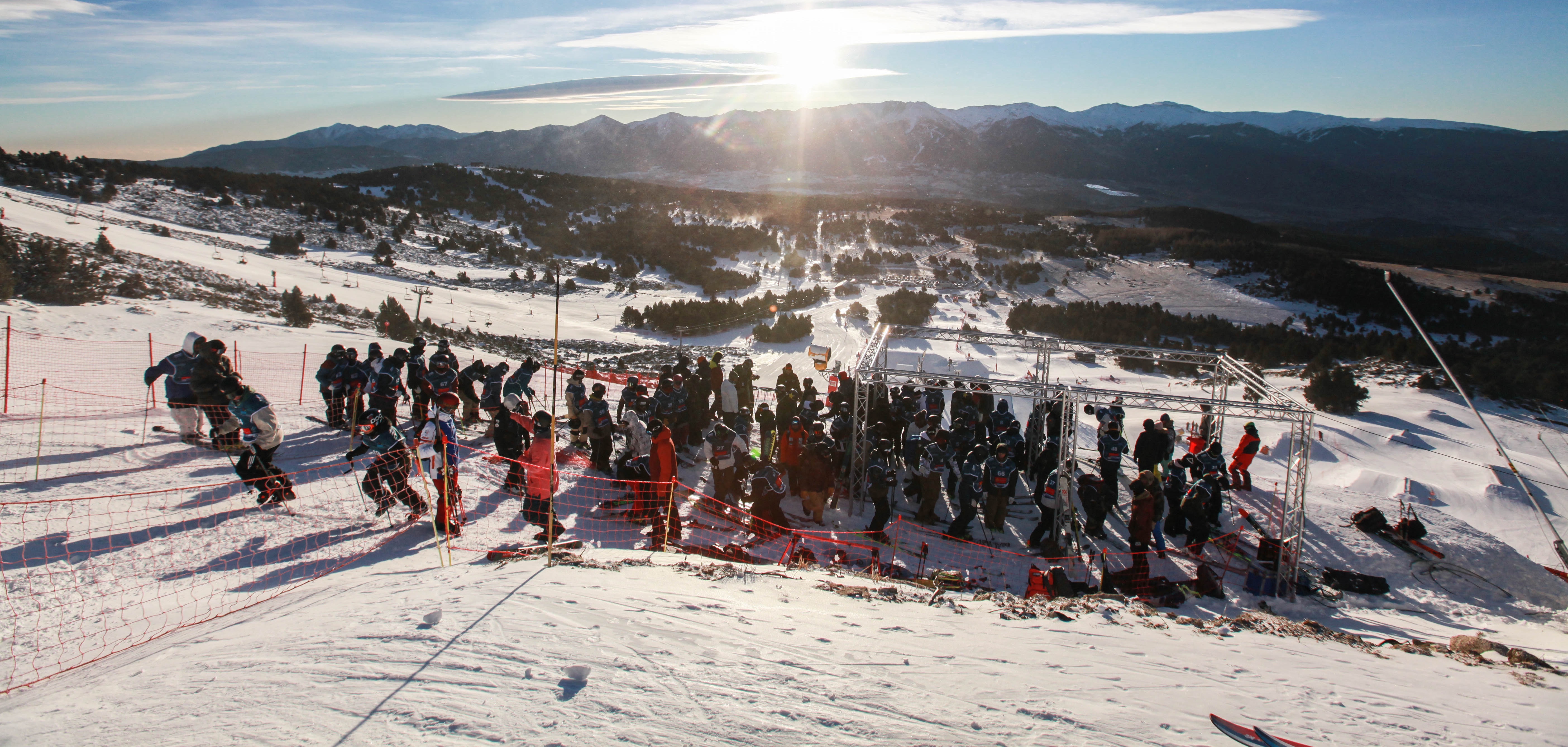 athletes at the 2019 Font Romeu World Cup