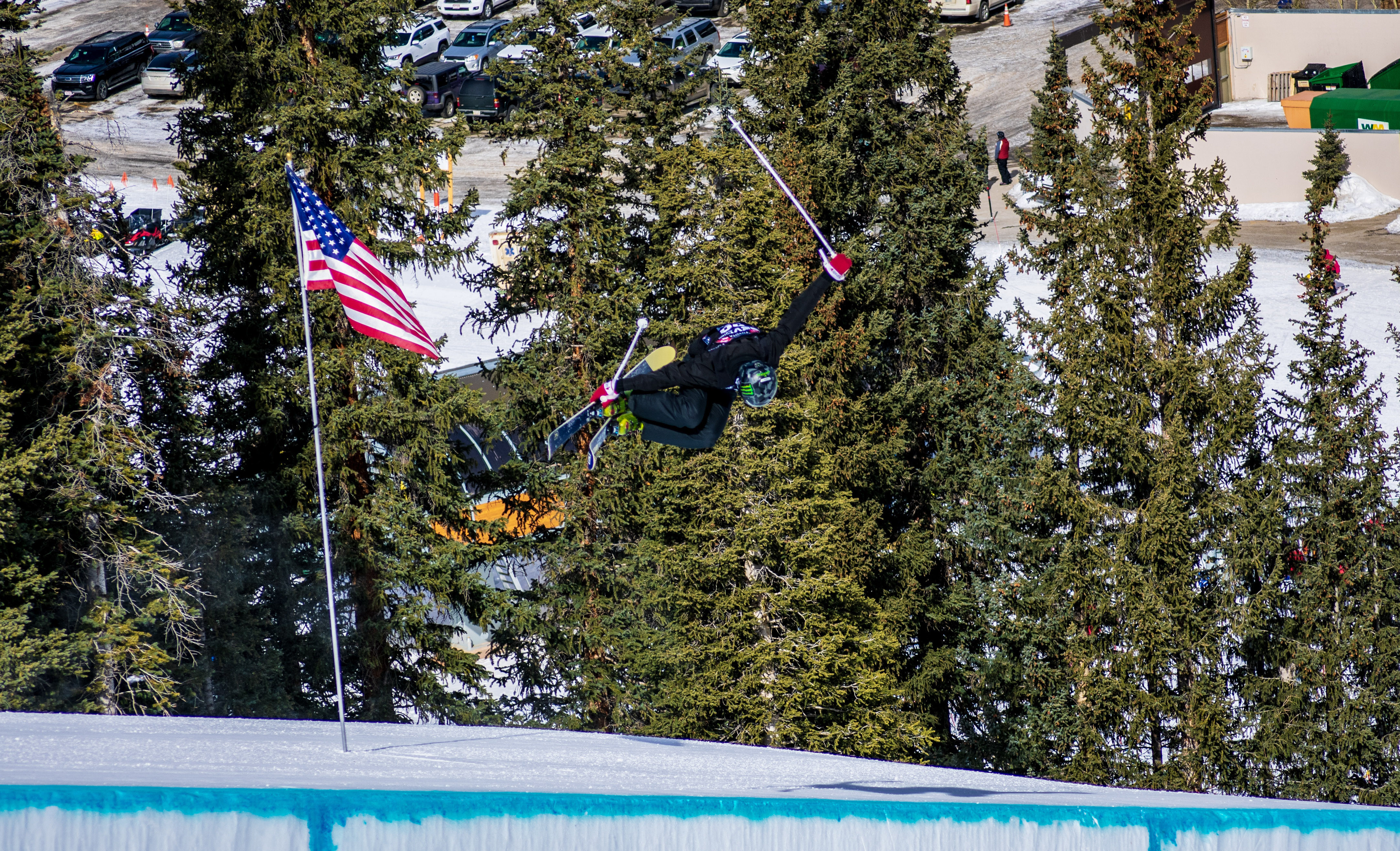 Eugene Morris at the Toyota U.S. Rev Tour at Copper Mountain, Colo. (U.S. Ski & Snowboard - Brett Pittman) Eugene Morris in Colorado
