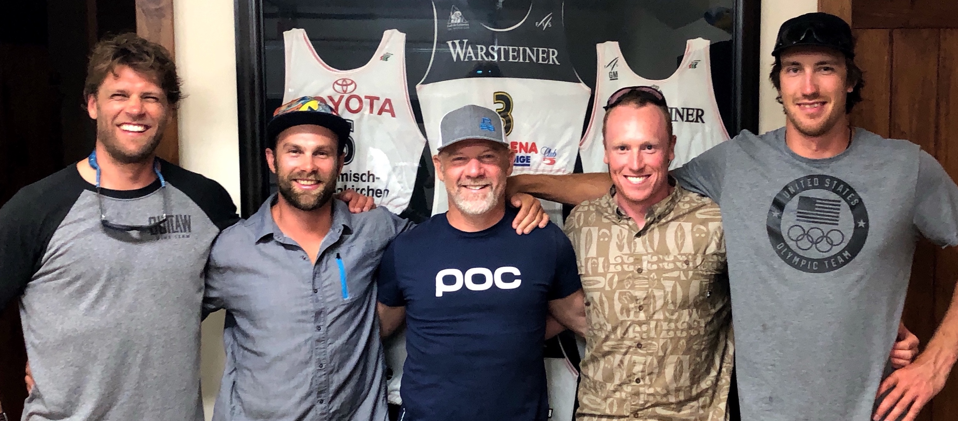 Downhillers in Hood River