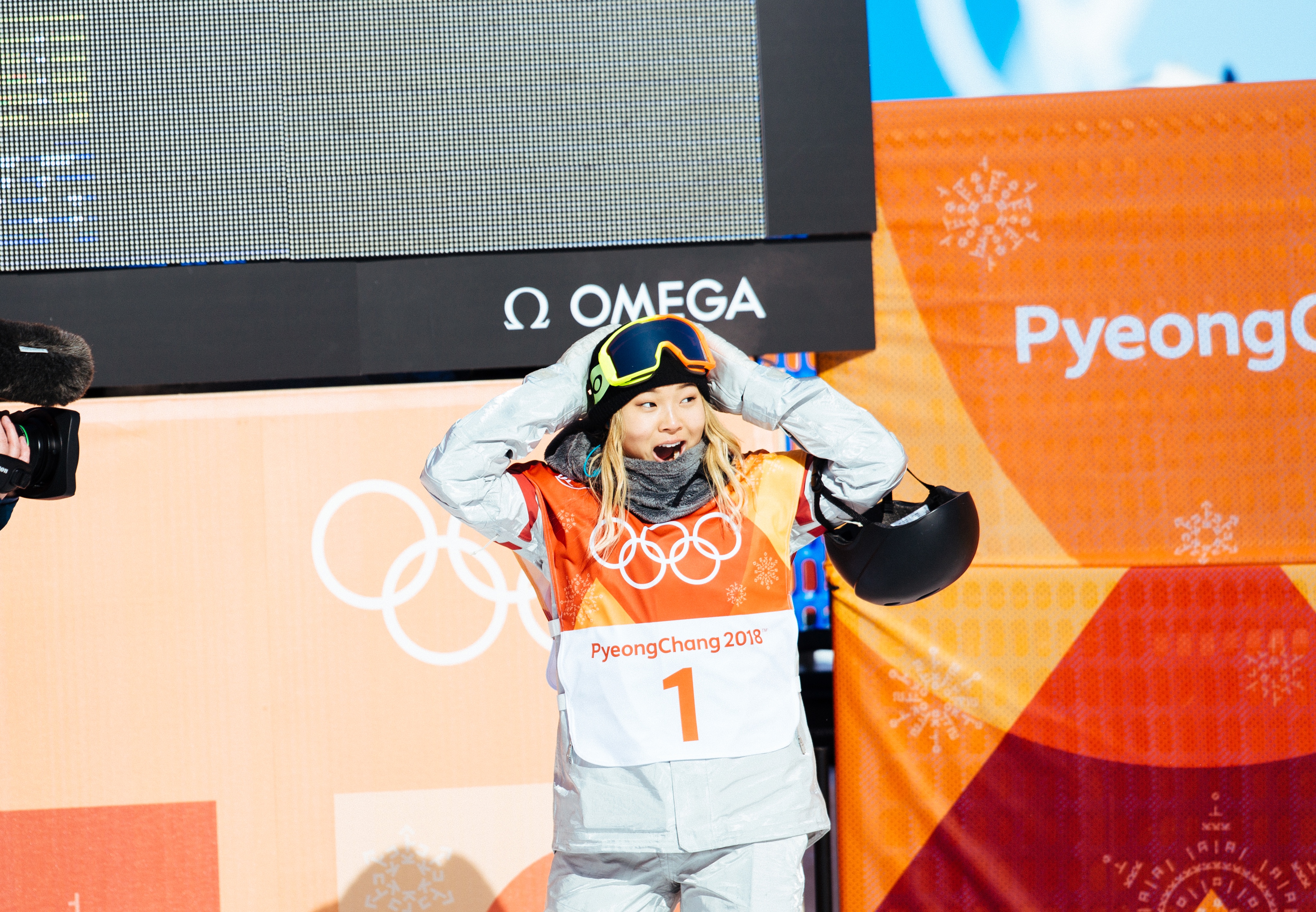 Chloe Kim in PyeongChang