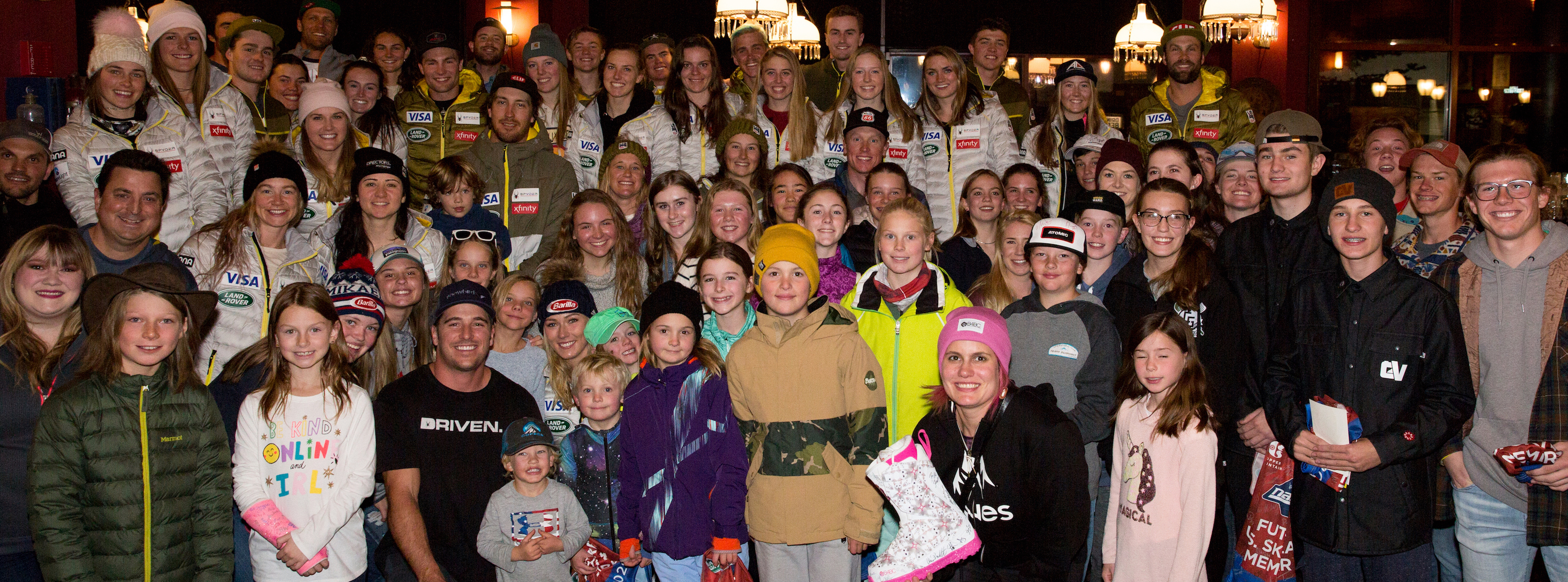 Land Rover U.S. Alpine Ski Team autograph signing