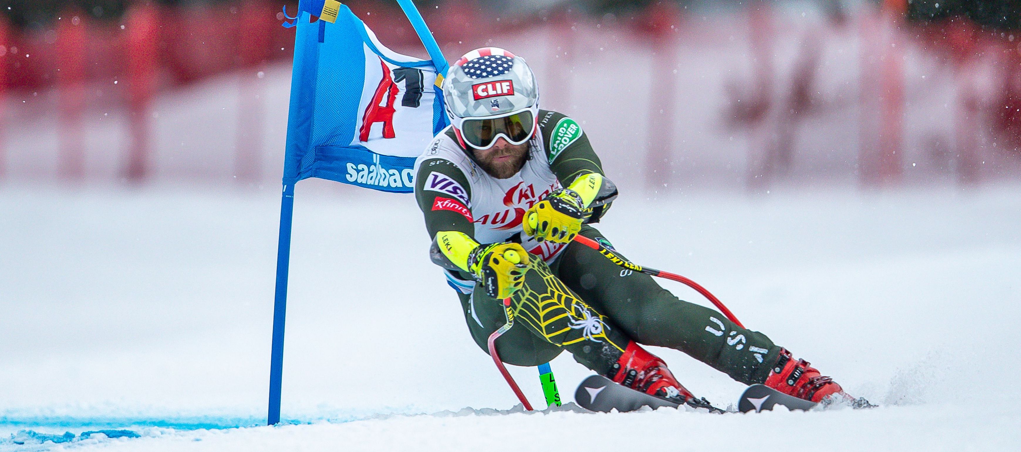 Travis Ganong Seventh Saalbach Super-G