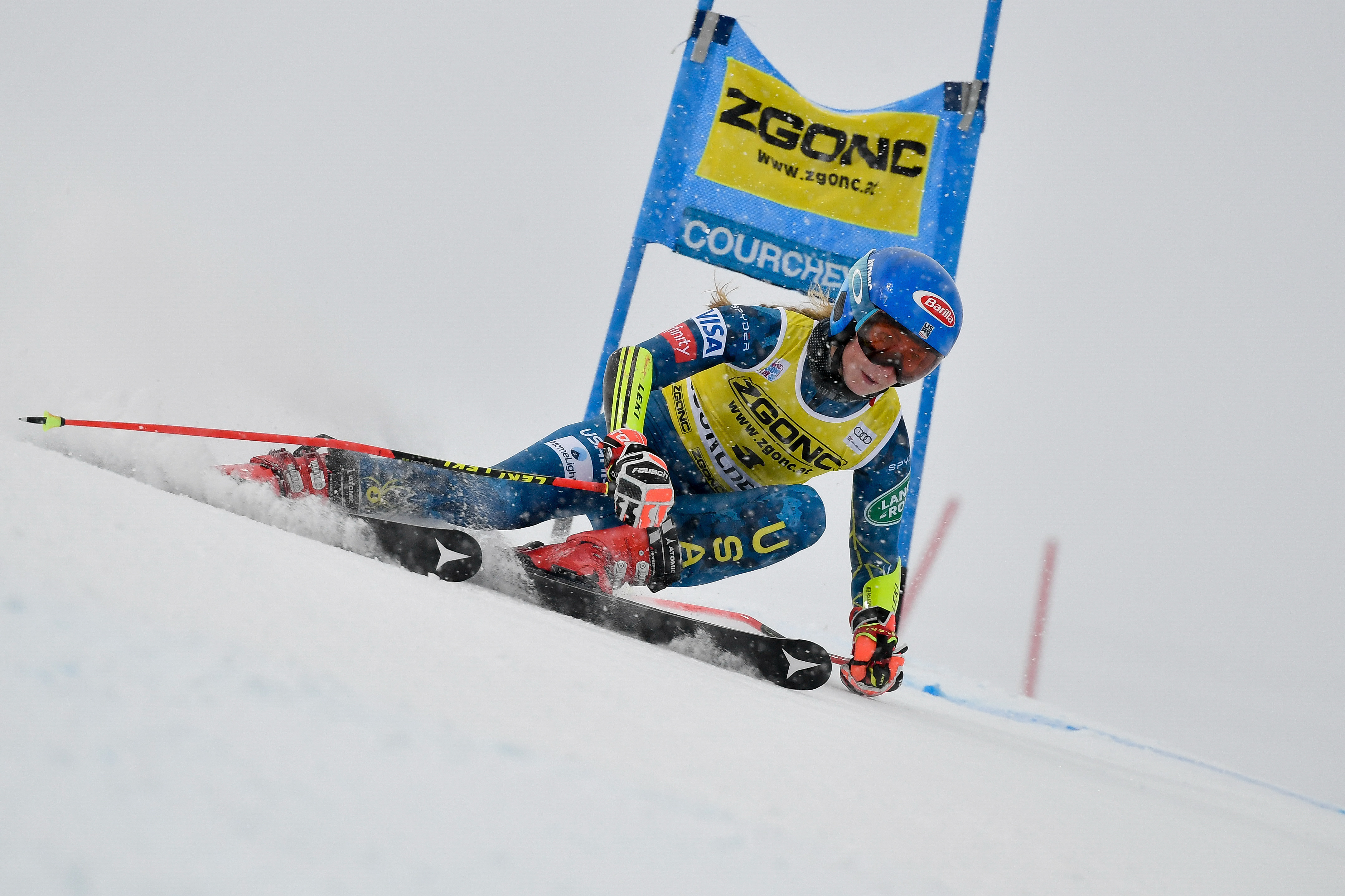 Mikaela Shiffrin Courchevel