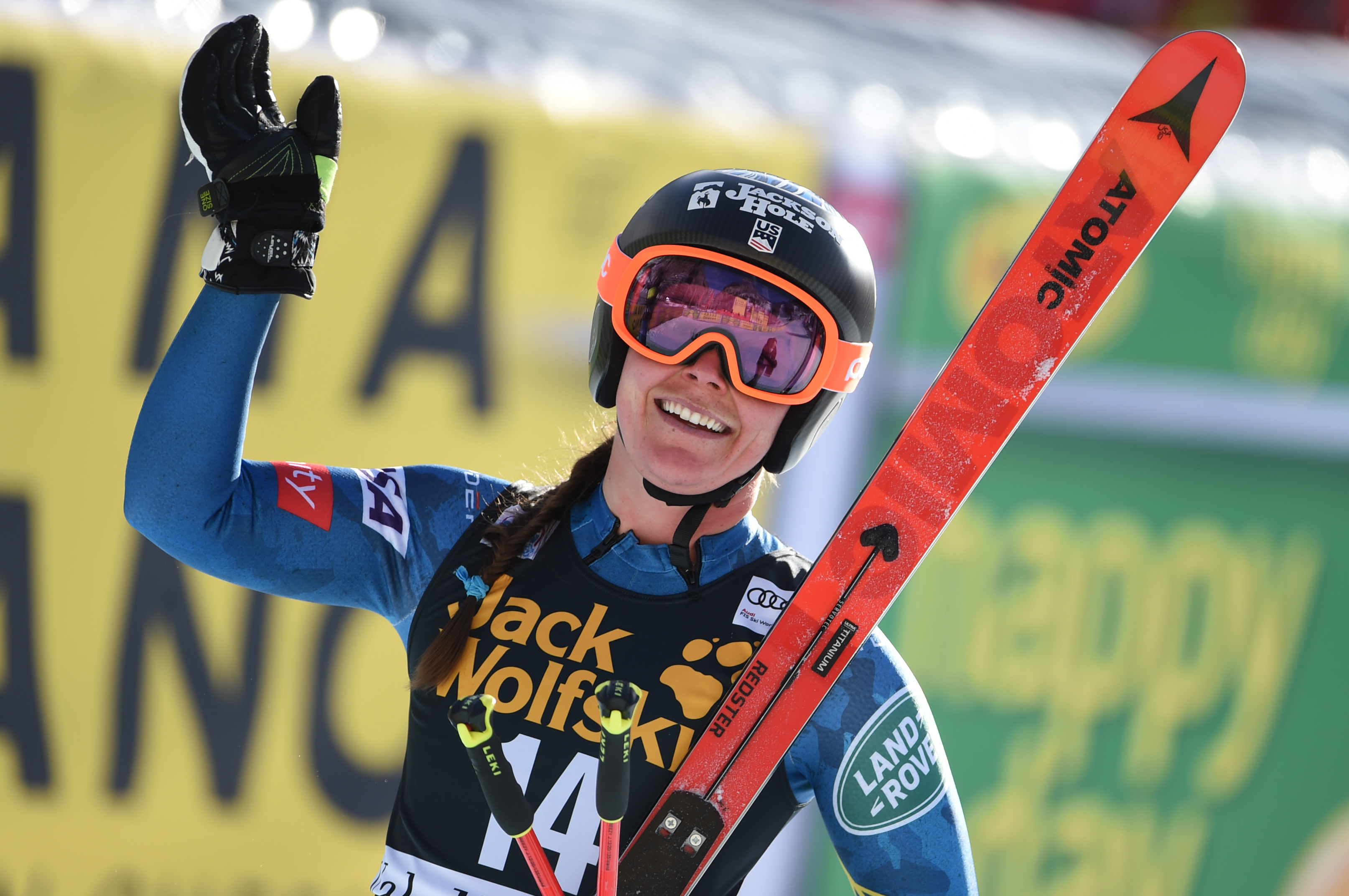 Breezy Johnson Val d'Isere