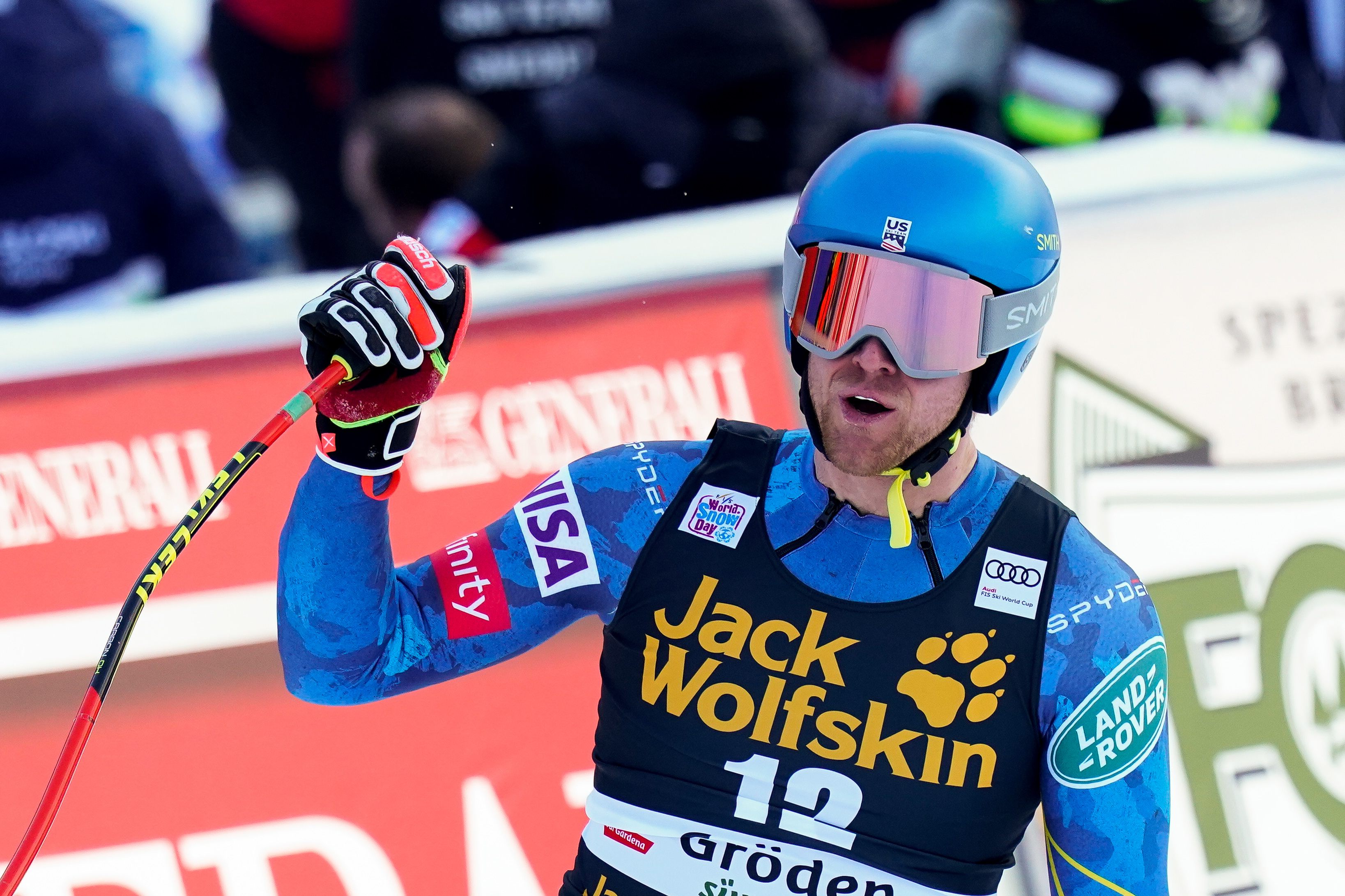 Ryan Cochran-Siegle Val Gardena Downhill