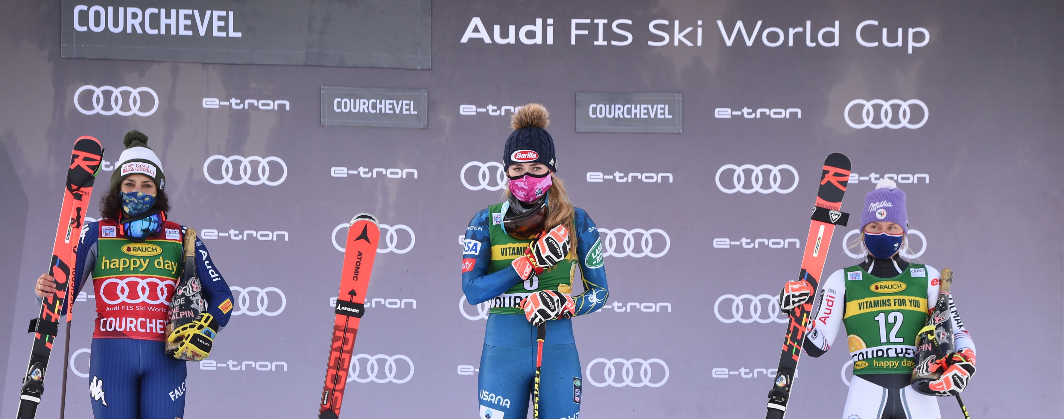 Mikaela Shiffrin Courchevel