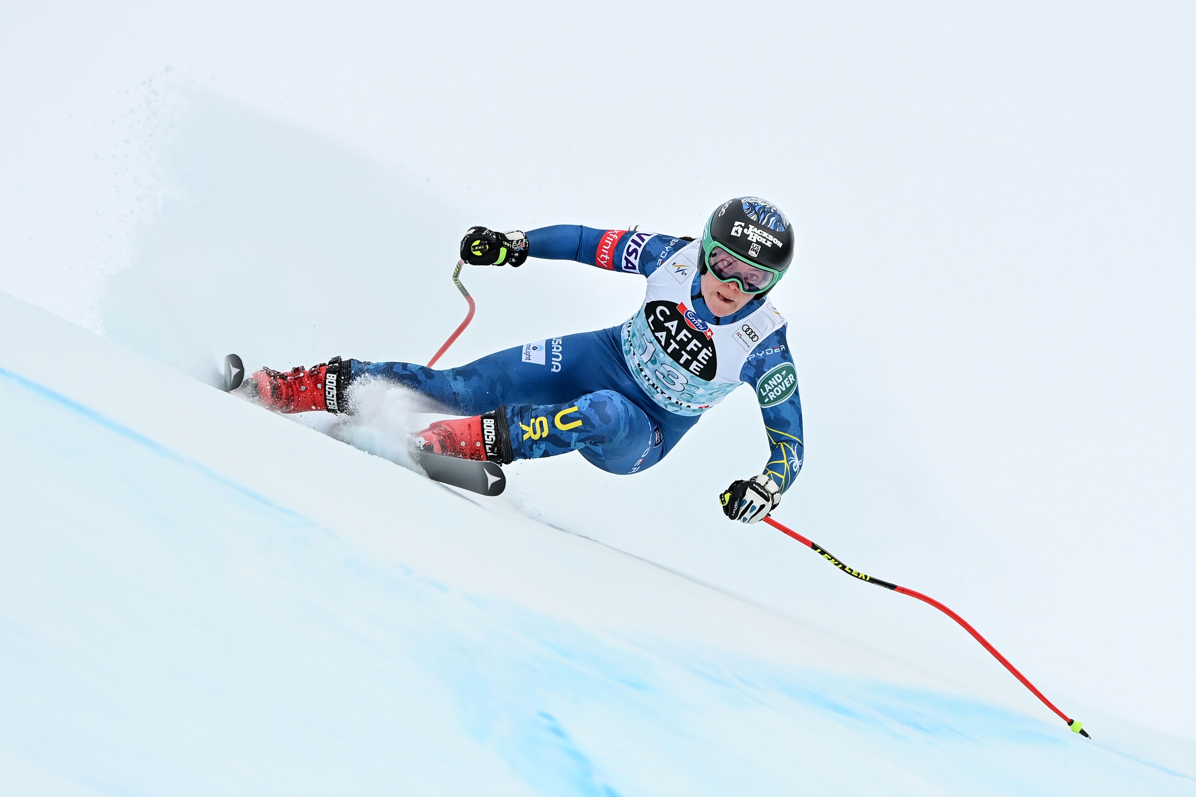 Breezy Johnson Fifth Crans-Montana Downhill