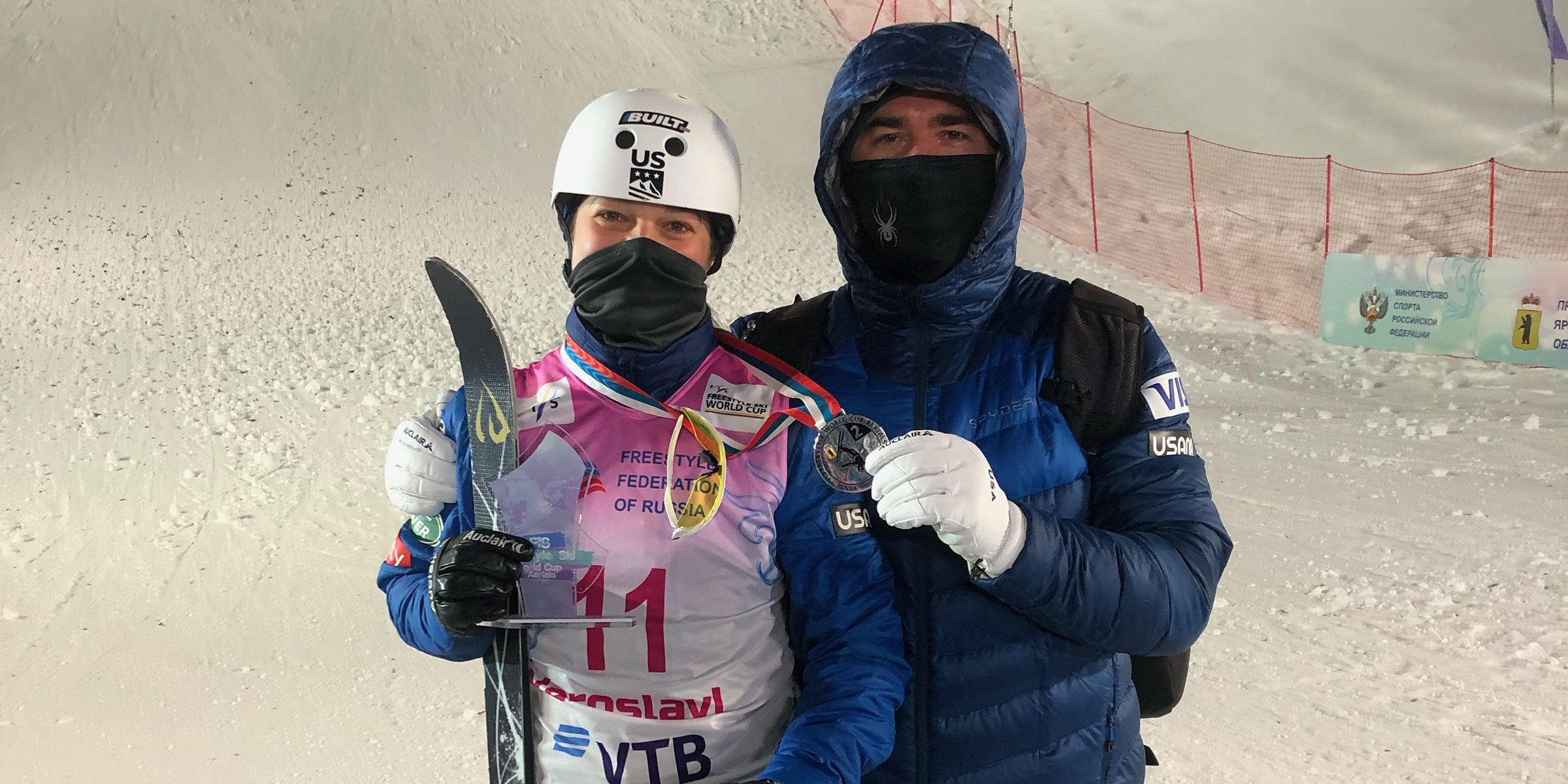 Ashley Caldwell Vlad Lebedev