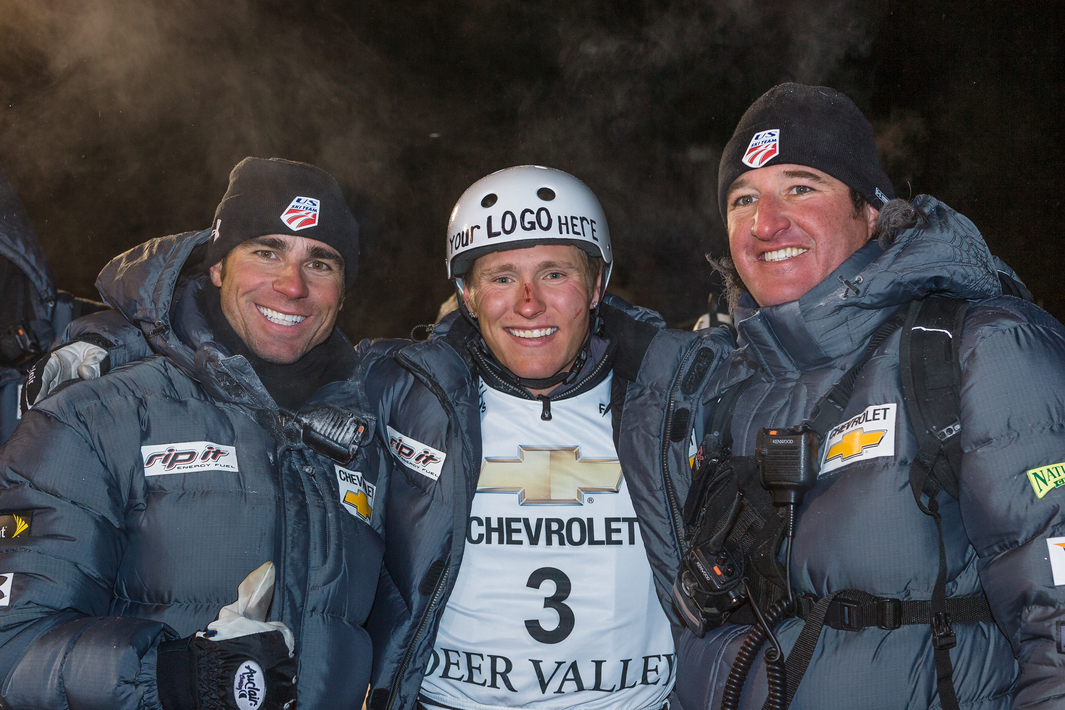 Brian Curratt, Speedy, and Matt at Deer Valley Score Event in 2007