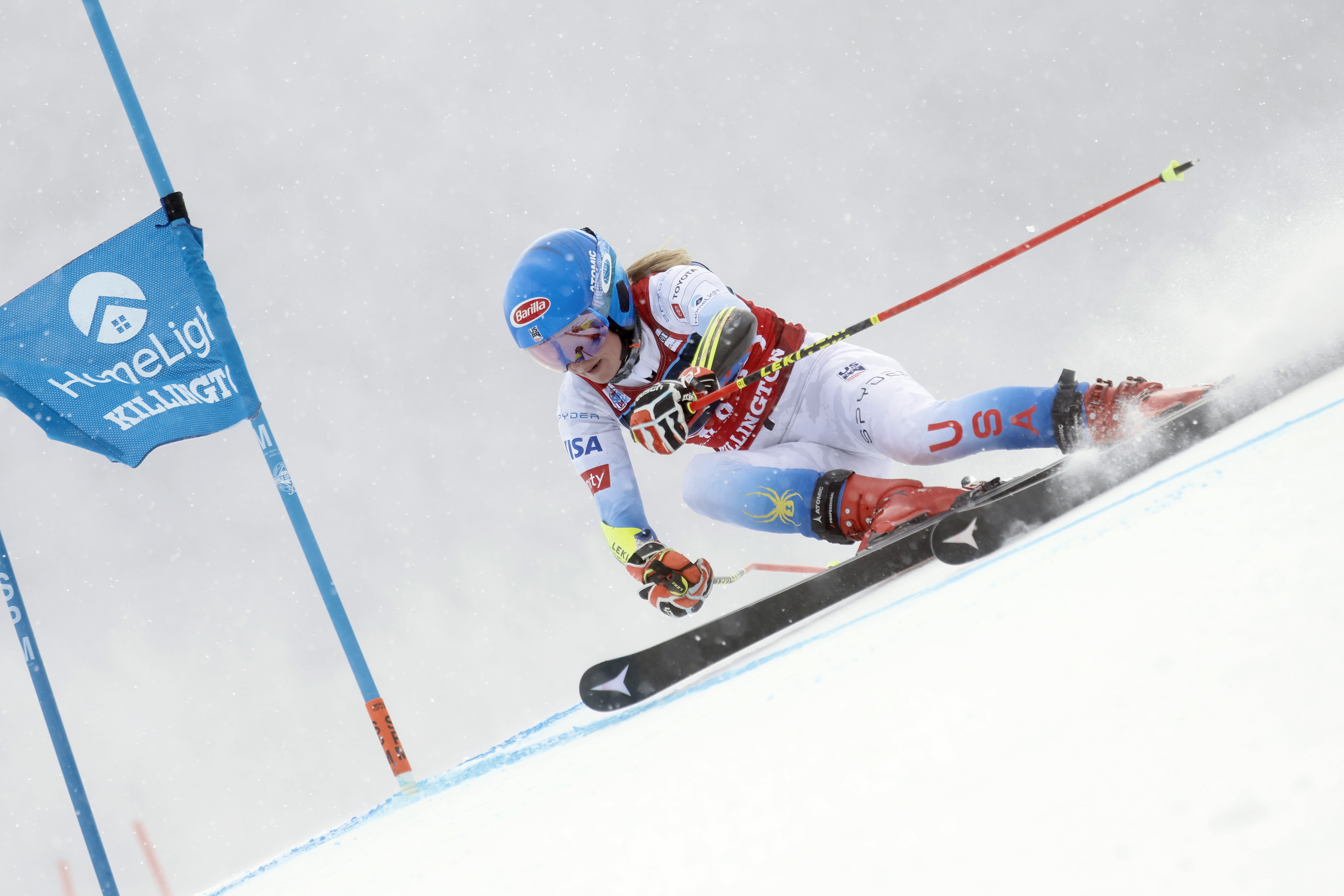 Mikaela Shiffrin in Killington Giant Slalom