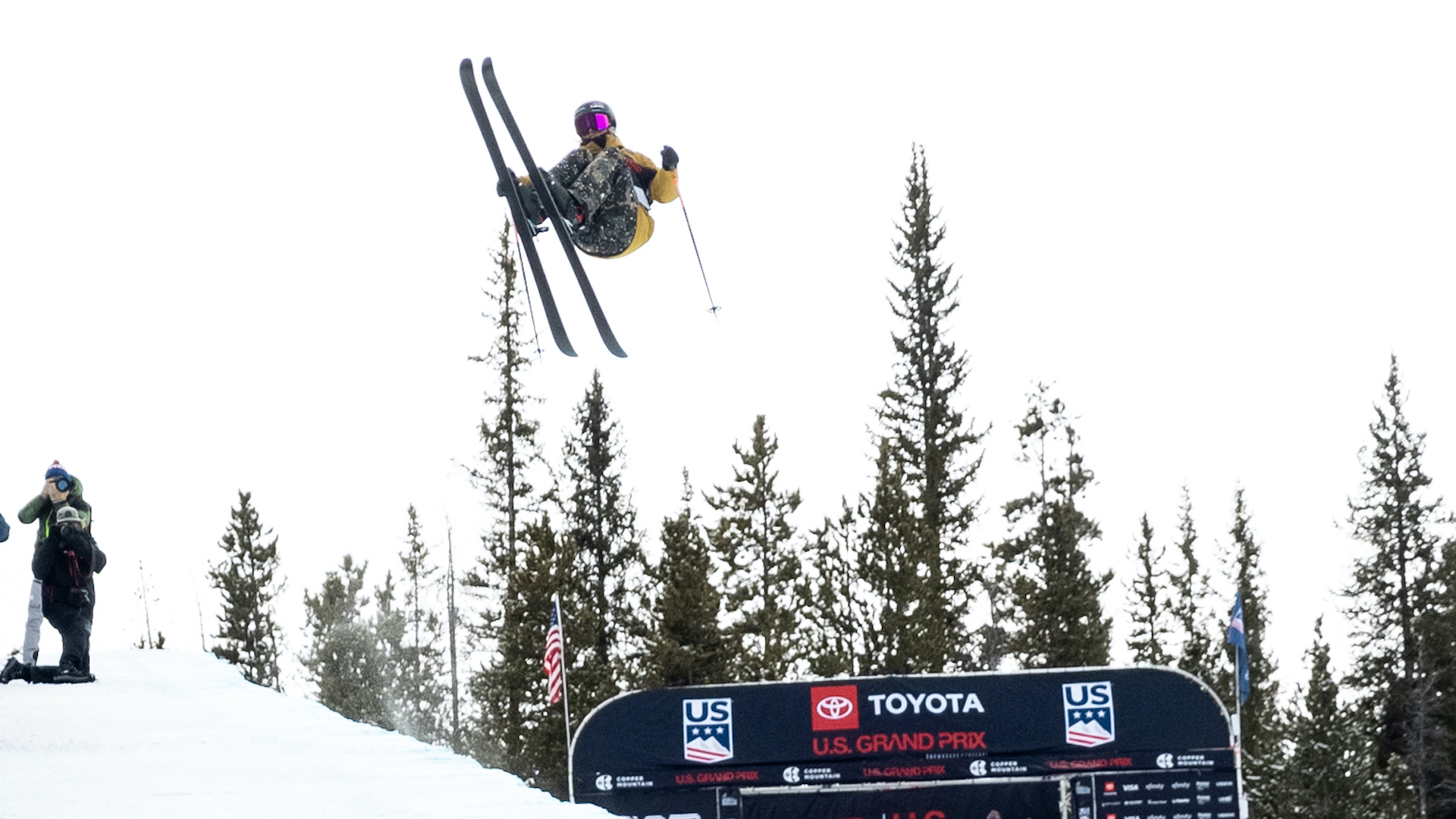 Brita Sigourney Airs out of the pipe on the first hit. 