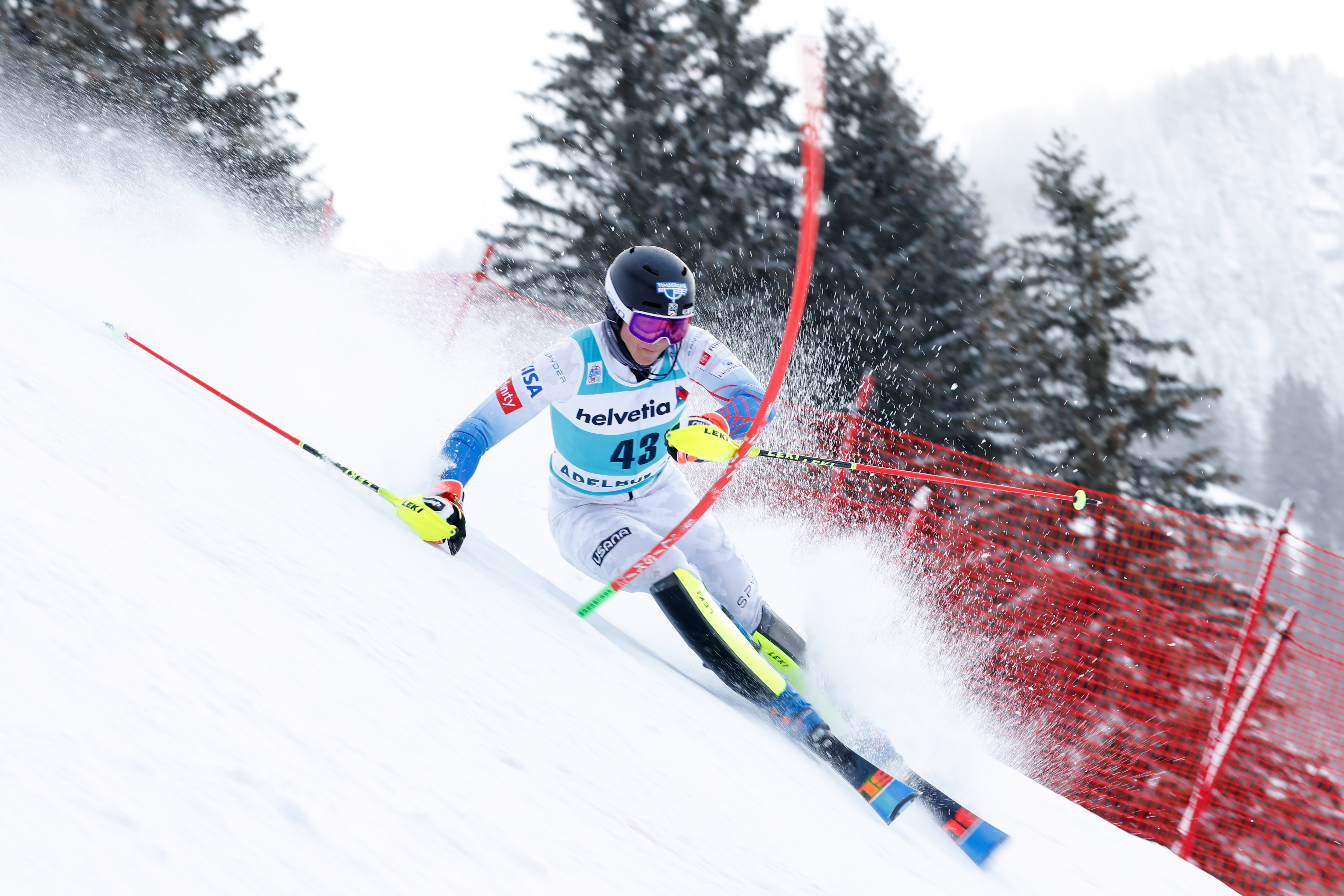 Luke Winters in Adelboden Slalom