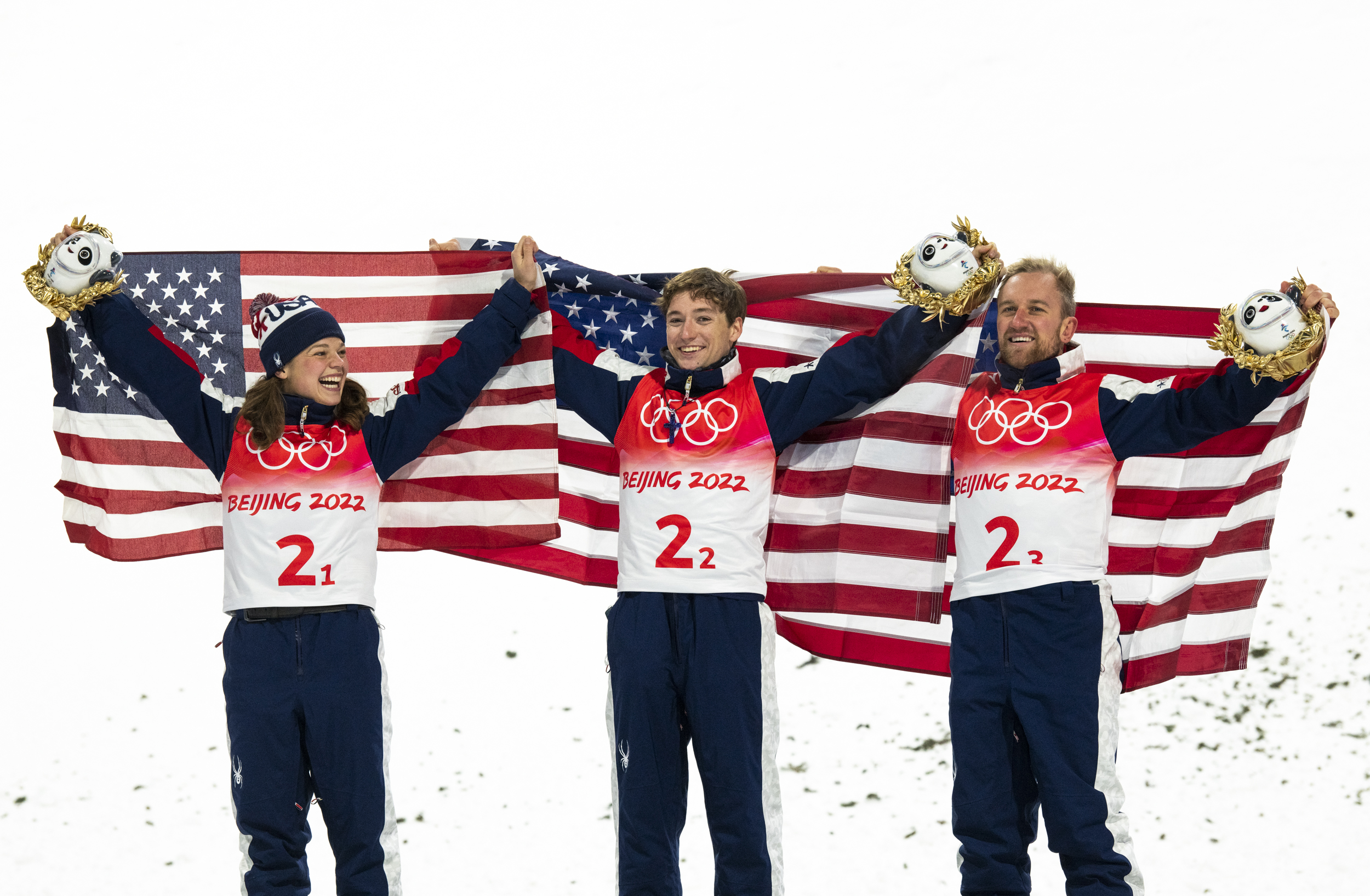 Mixed Team Aerials Gold