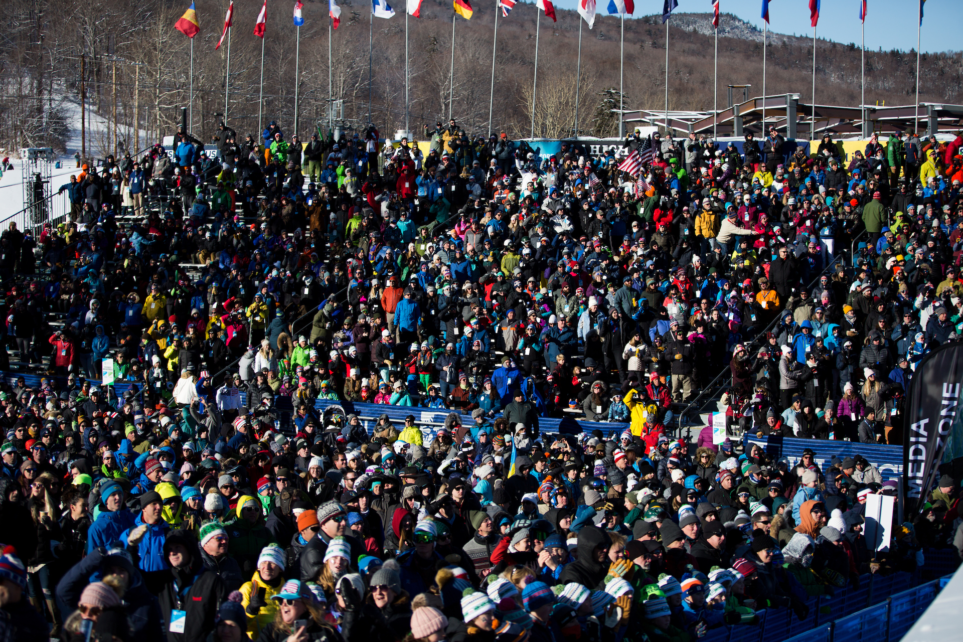 Killington Cup crowd Killington Cup crowd