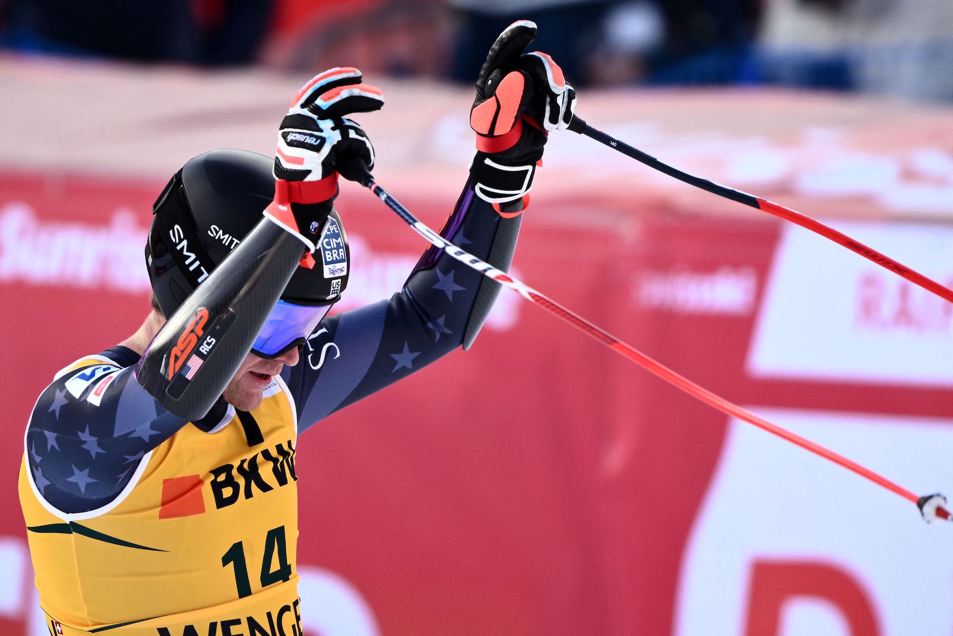 Cochran-Siegle Sixth in Wengen 