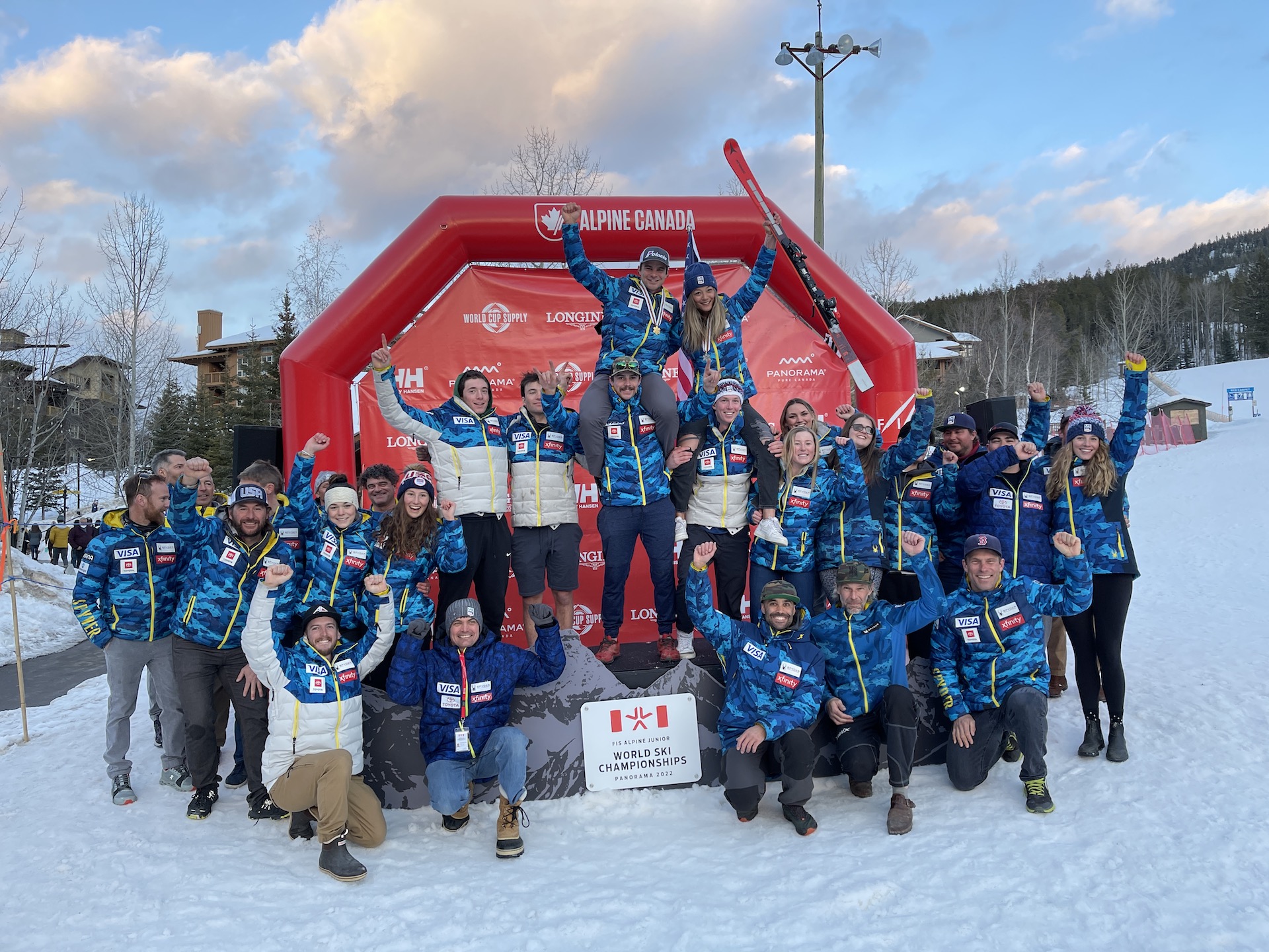 Alpine Junior World Ski Championships Panorama 2022