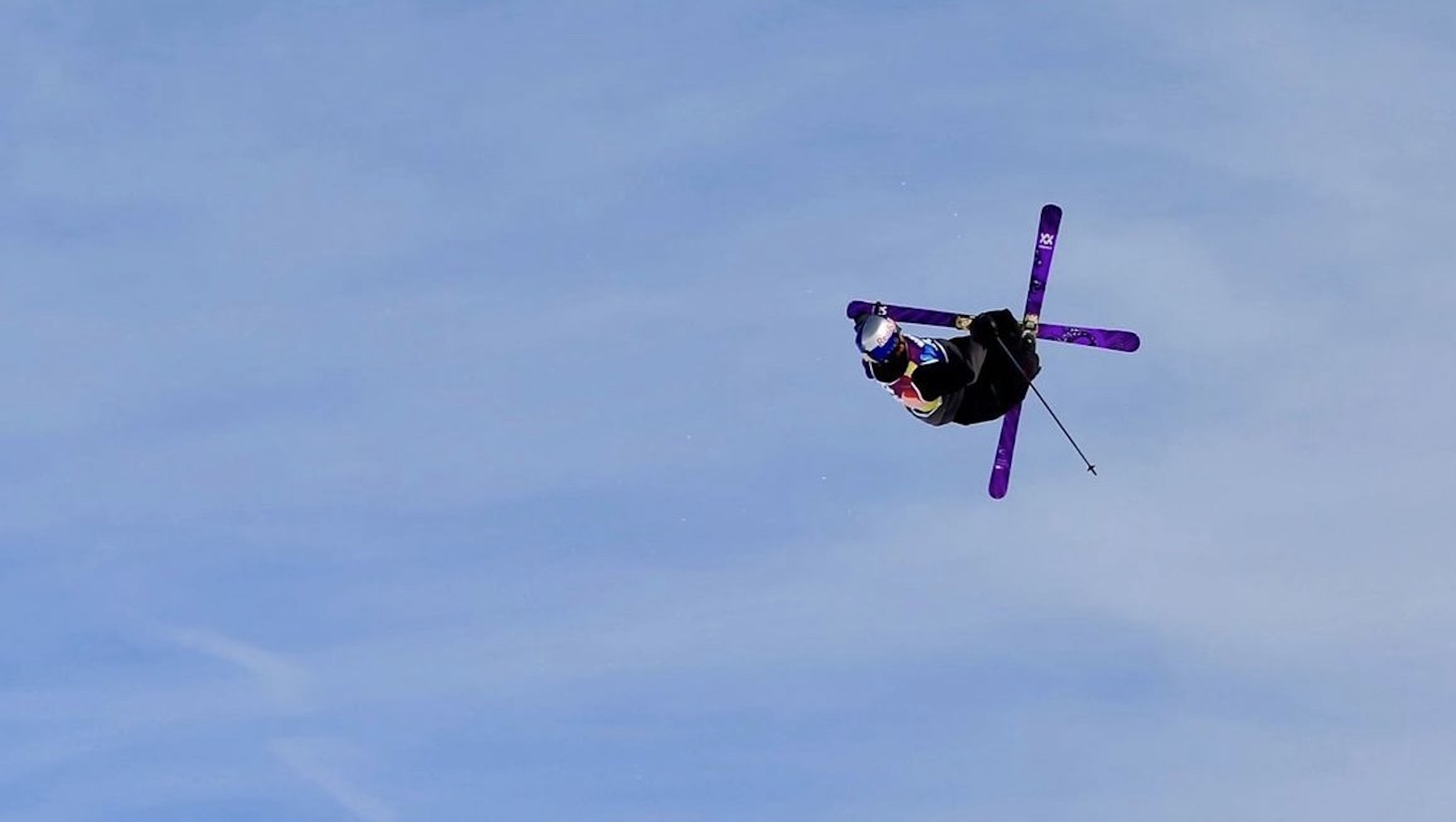 Hunter Henderson in Tignes France Hunter Henderson competing at Tignes, FR World Cup