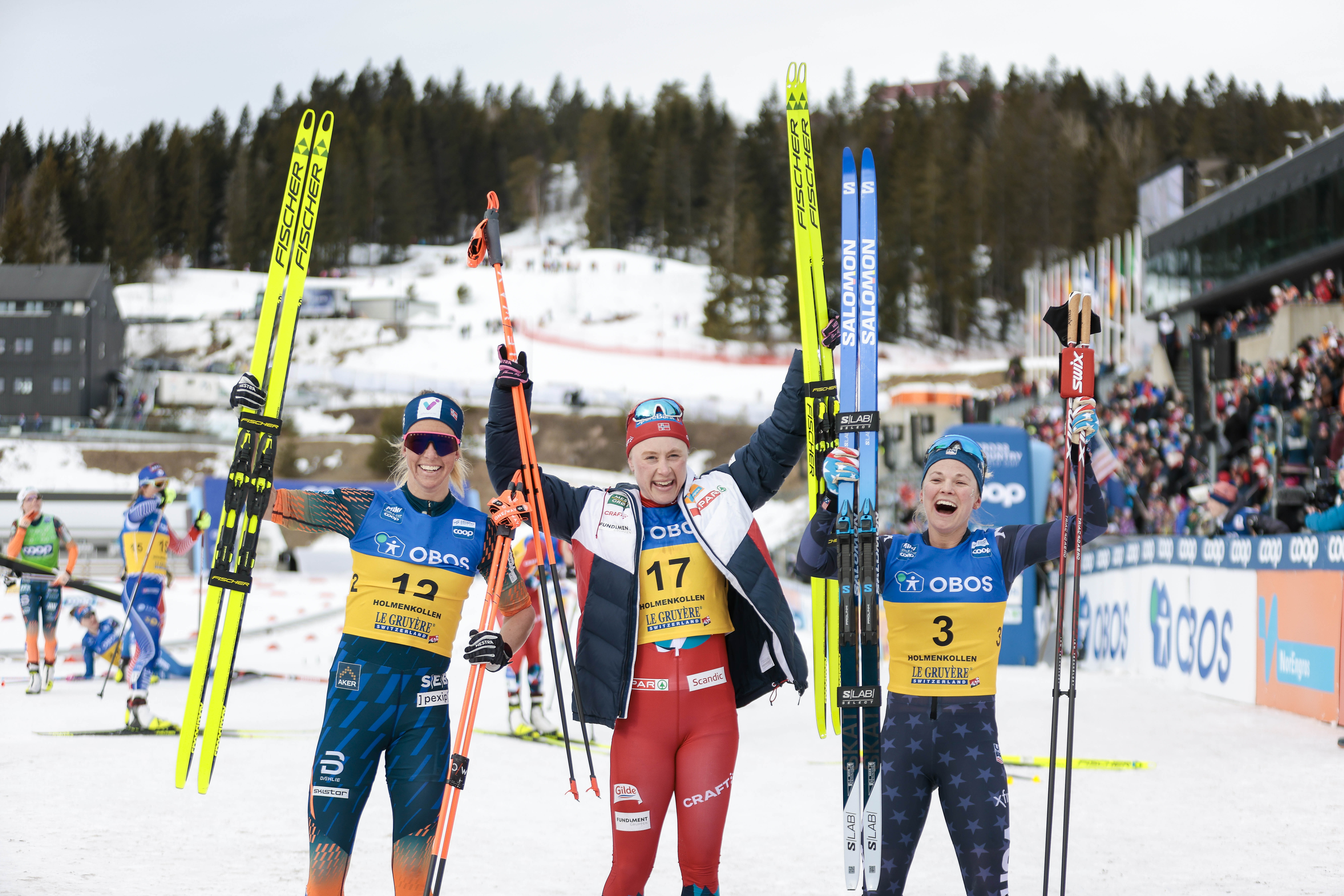 jessie on the podium
