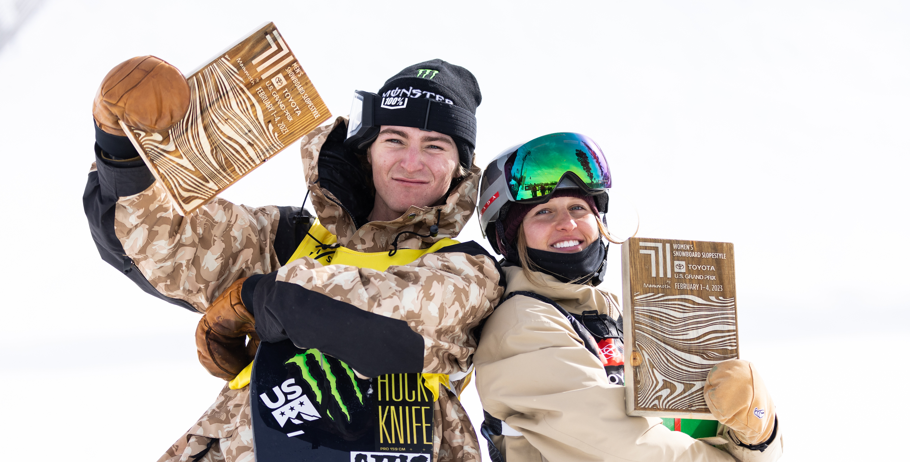 Winners Dusty and Julia