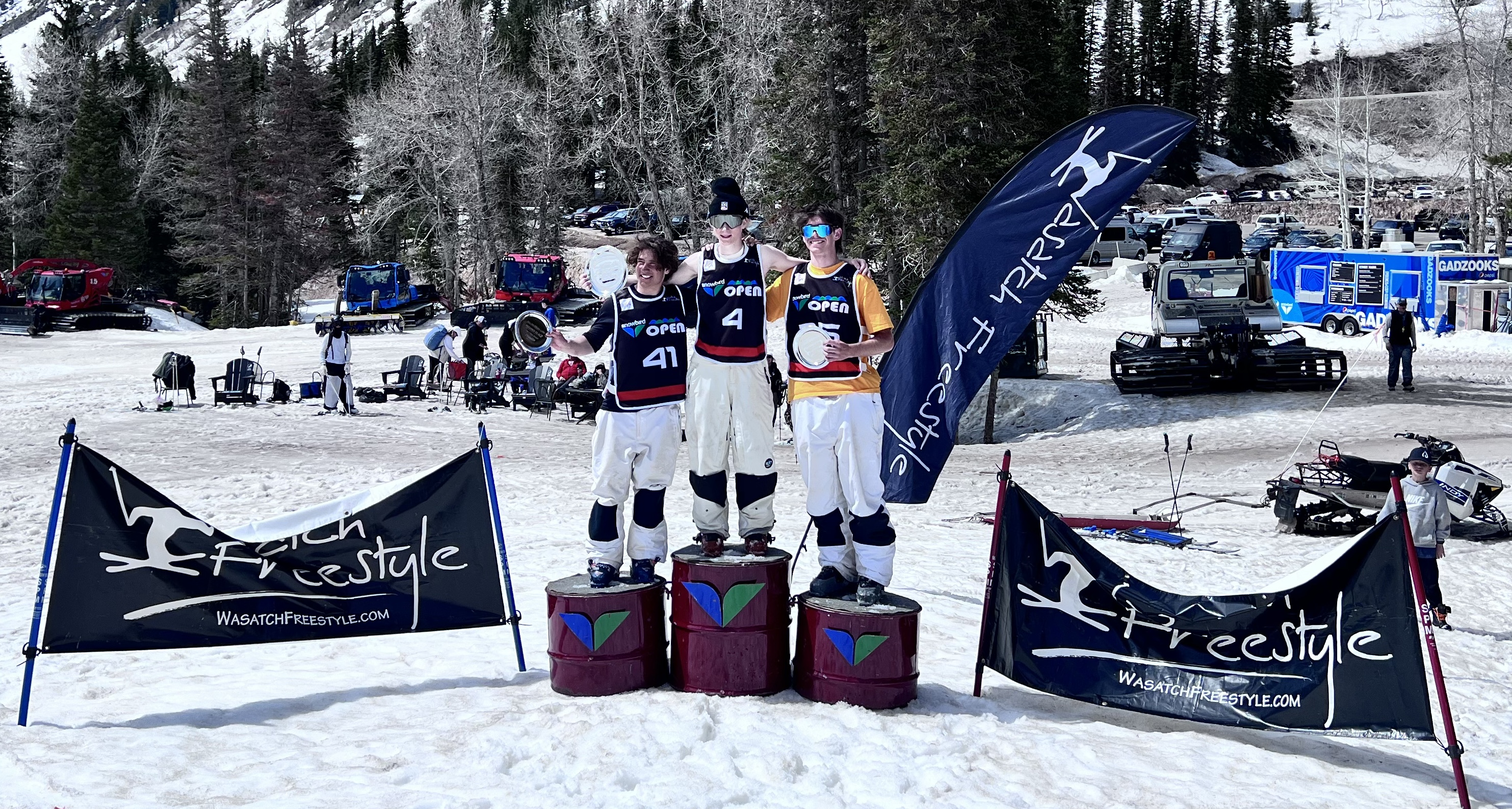 podium at Snowbird