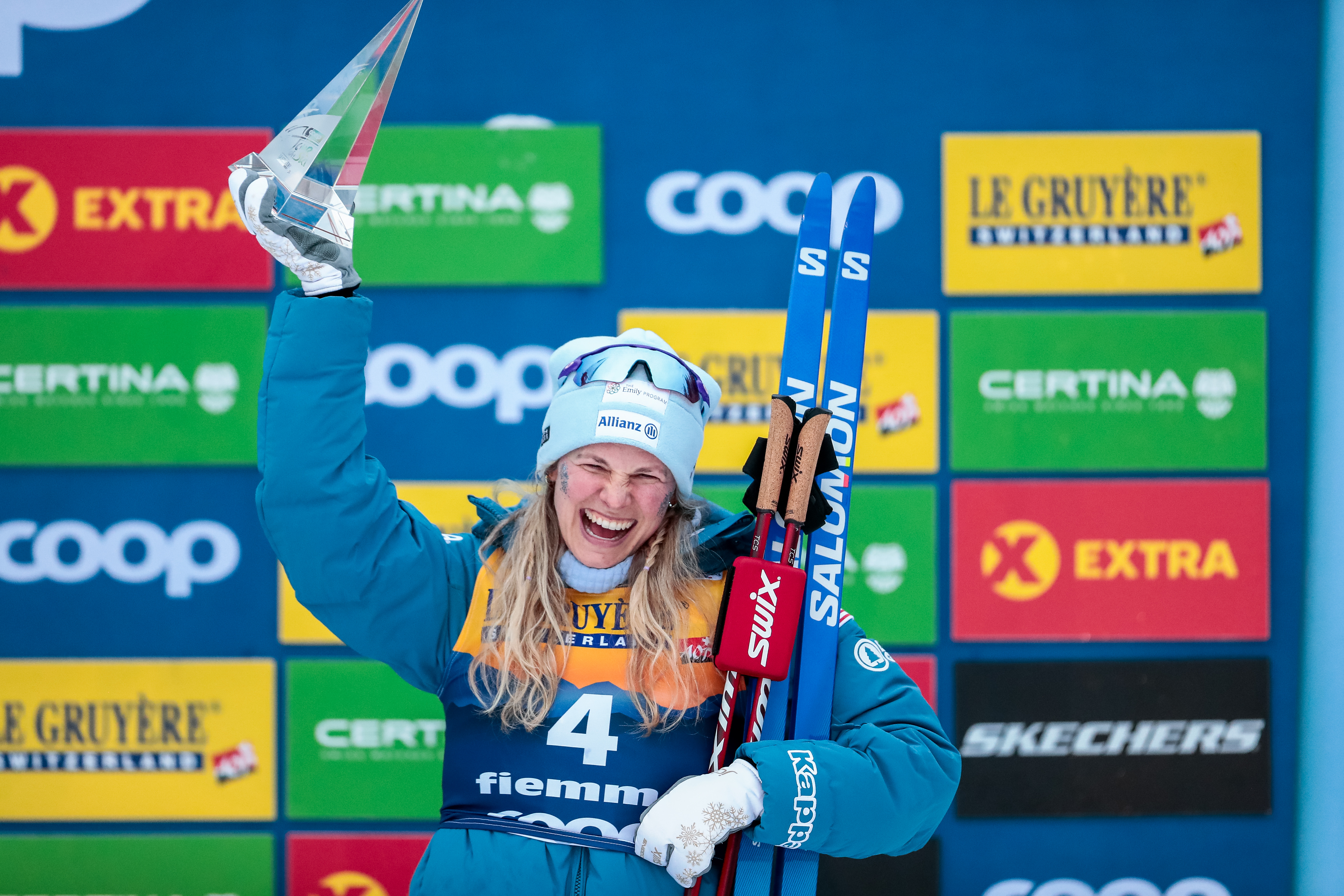 jessie diggins tour de ski
