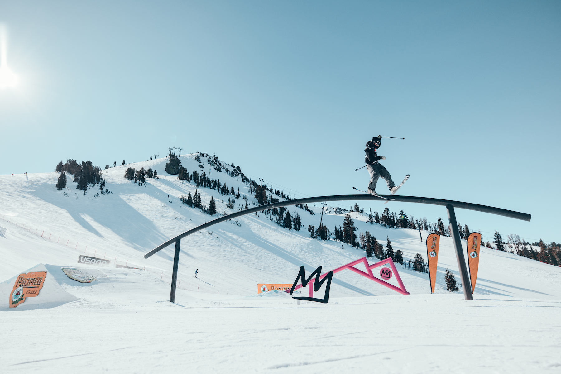 Freeski athlete