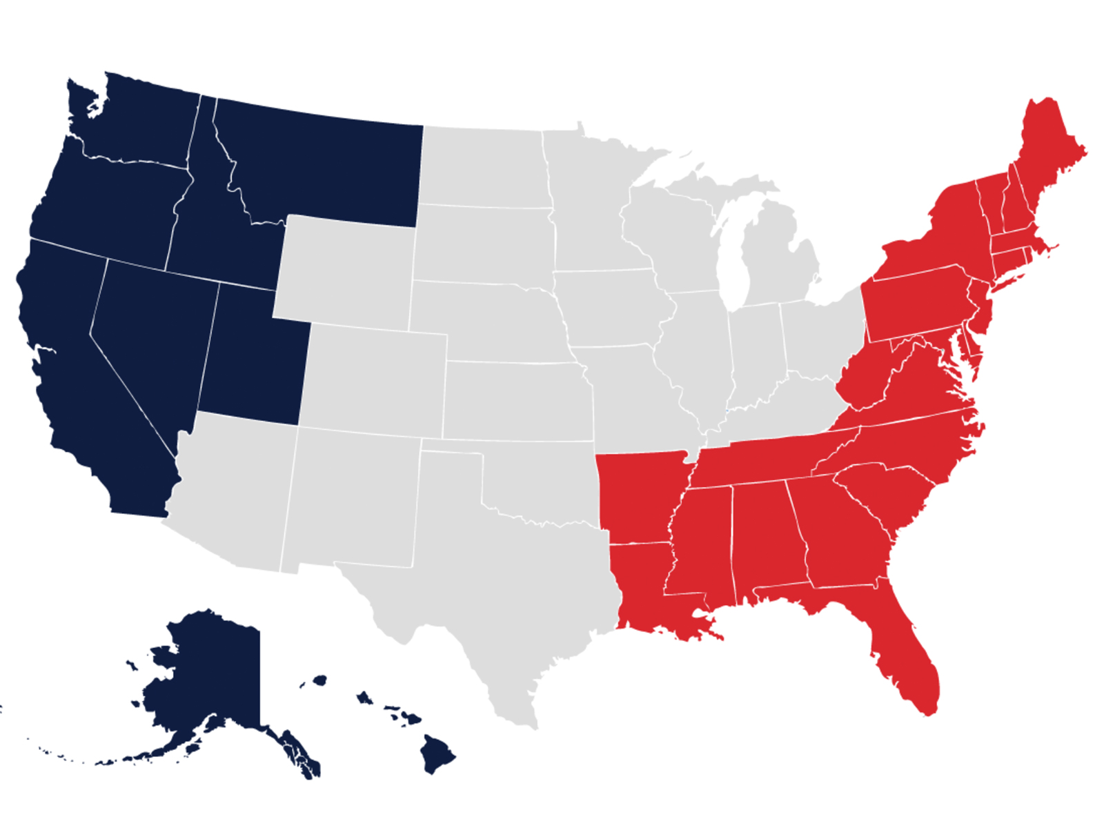 Regions & Divisions