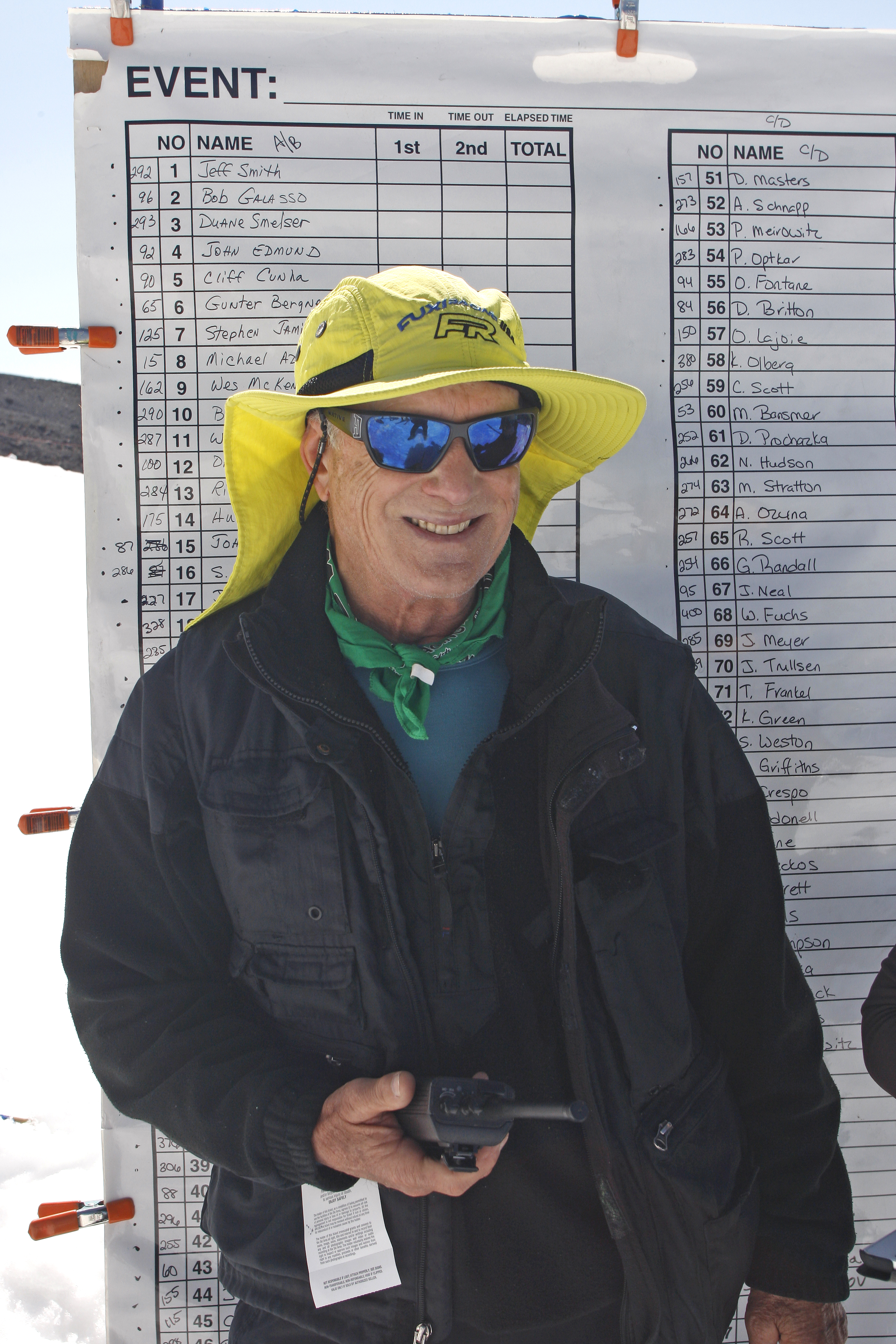 Patrick on the Scoreboard