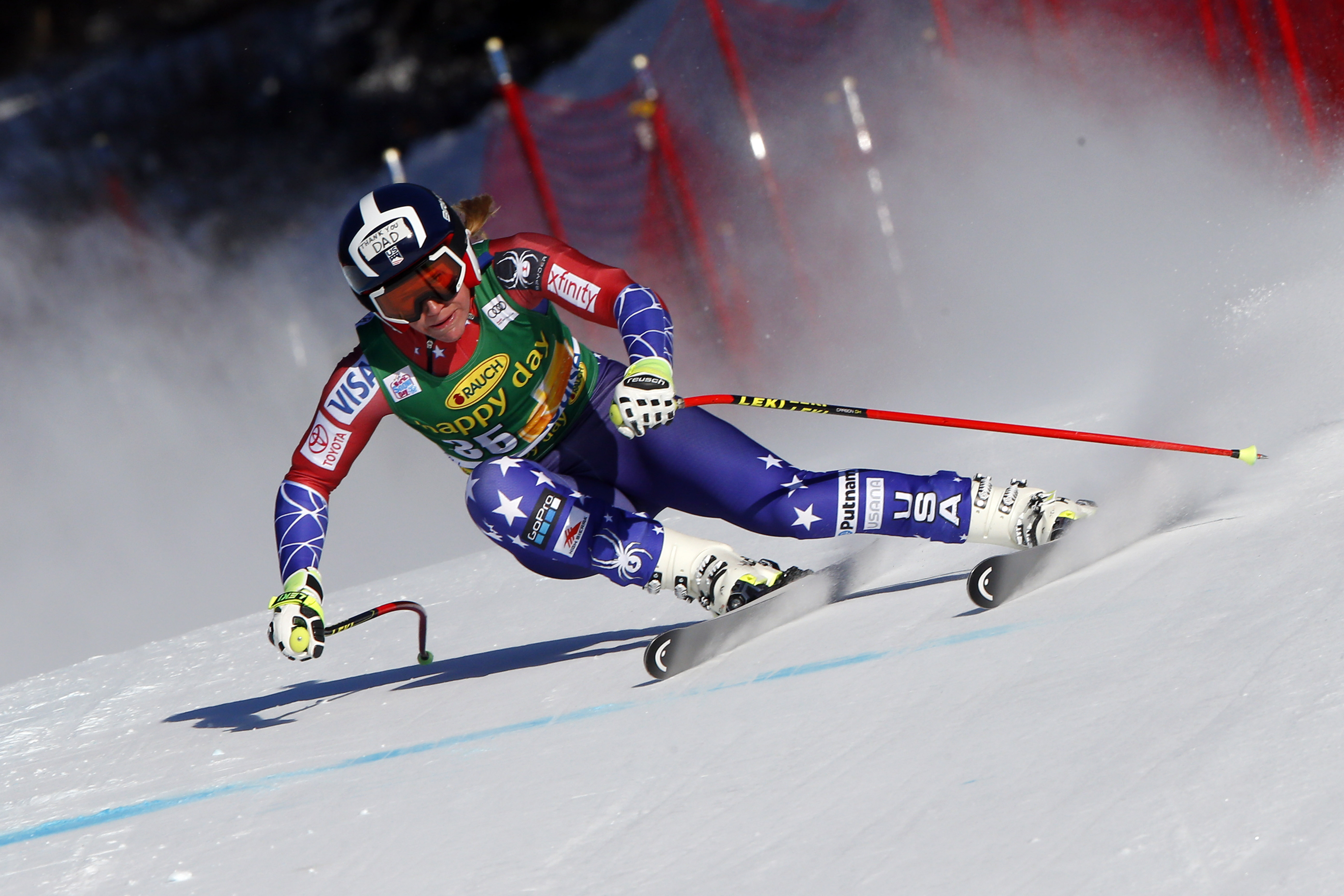 Alice McKennis Lake Louise 12-3-17