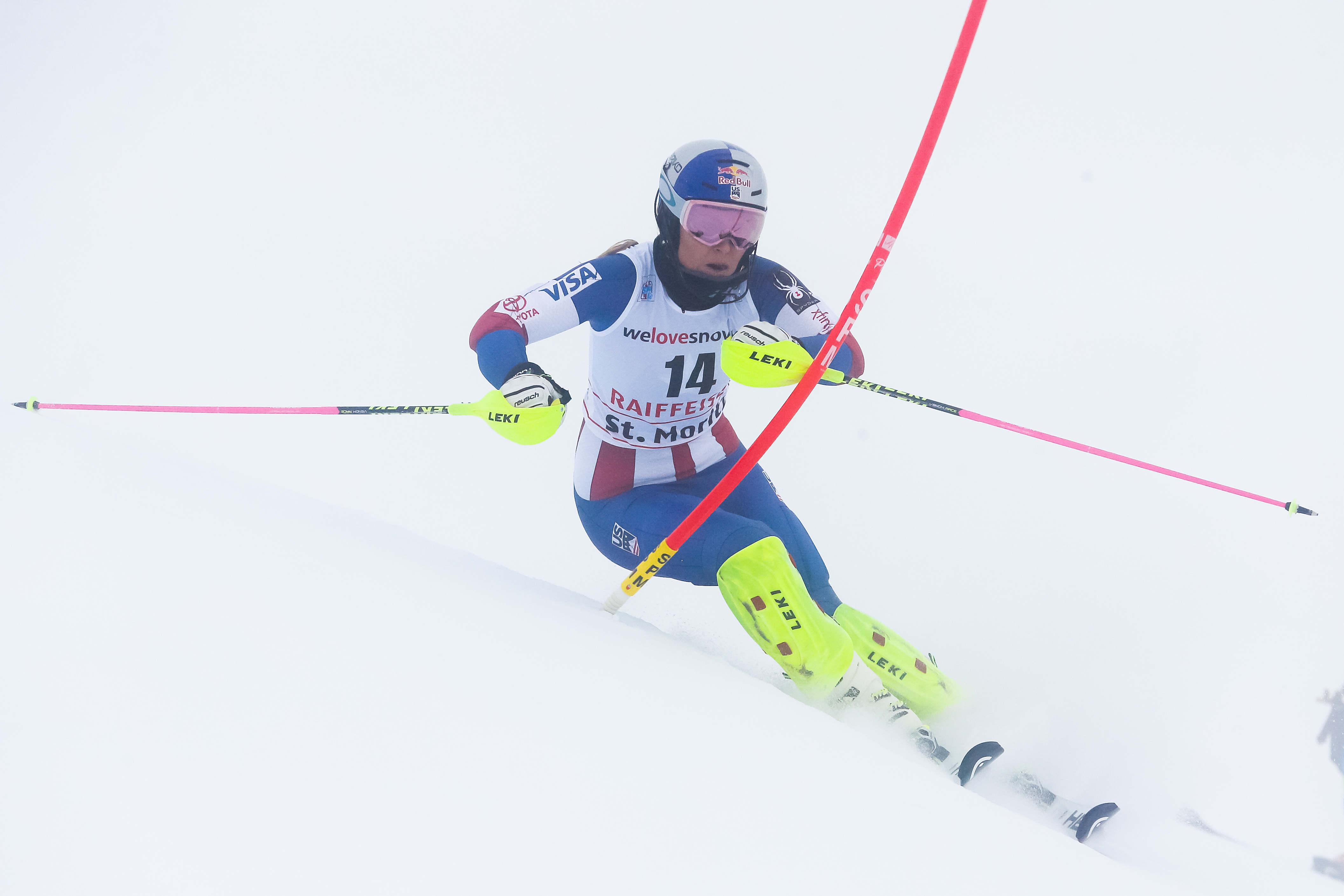 Lindsey Vonn slalom 12-8-17