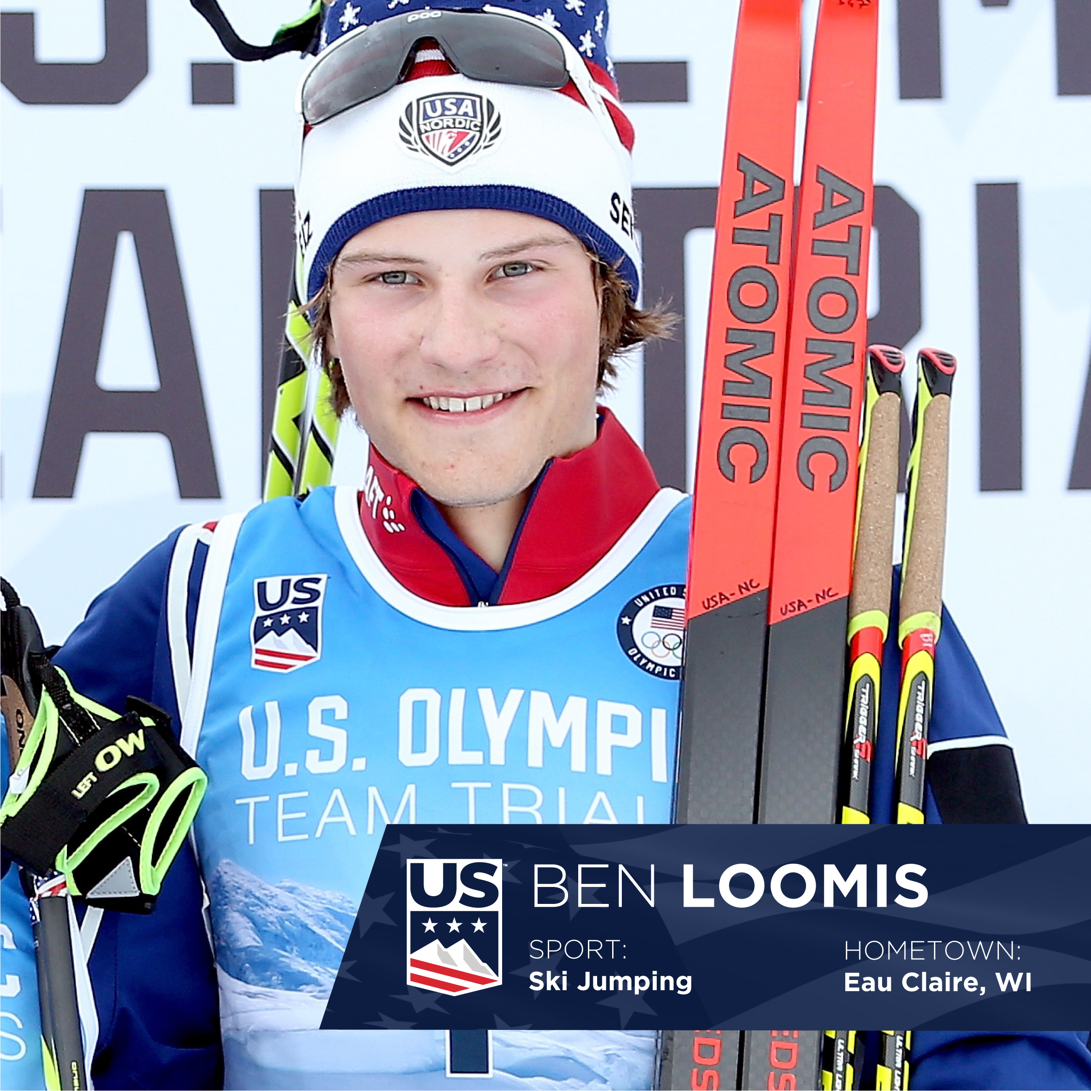 2018 U.S. Olympic Nordic Combined Team