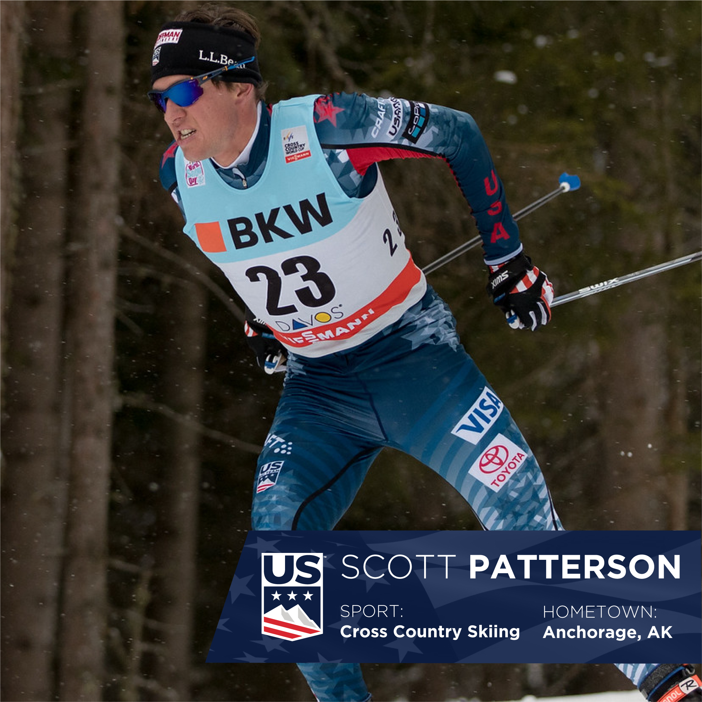 U.S. Olympic Men's Nordic Ski Team