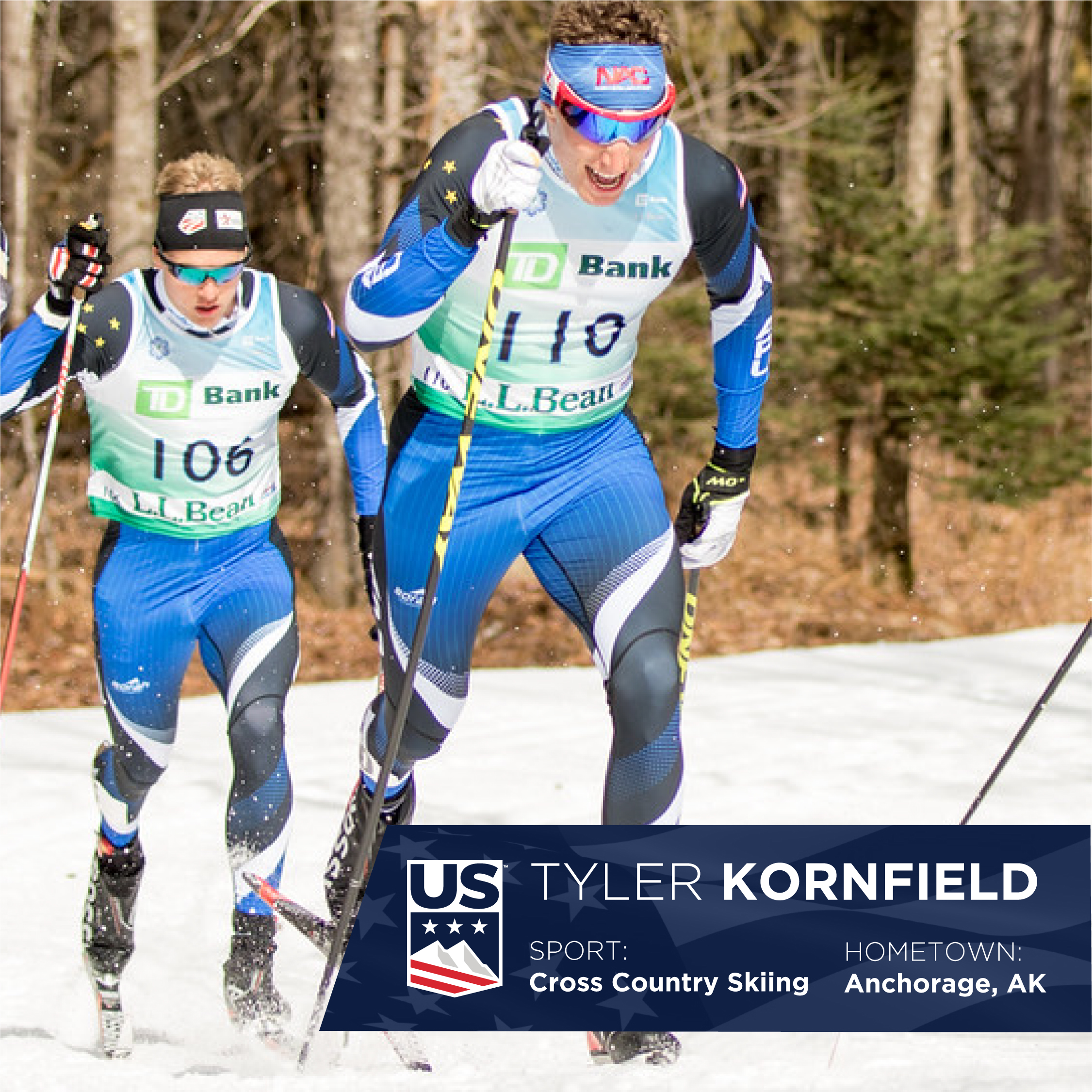 U.S. Olympic Men's Nordic Ski Team