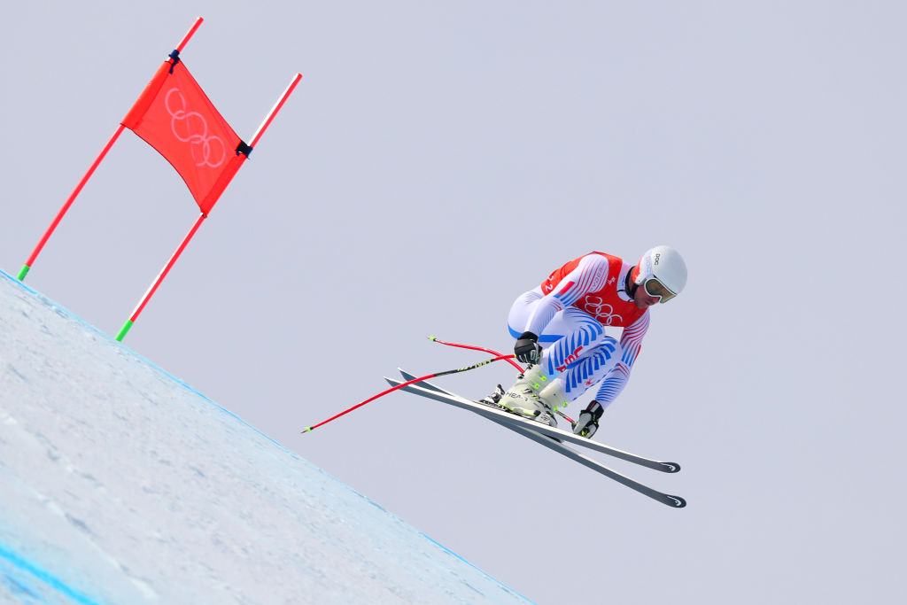Jared Goldberg finished eighth in the final downhill training run Saturday at Jeongseon Alpine Centre. (Getty Images - Tom Pennington)
