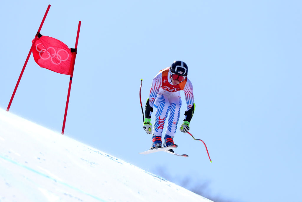 Laurenne Ross was 15th Saturday in super-G at the 2018 Olympic Winter Games. (Getty Images - Tom Pennington)