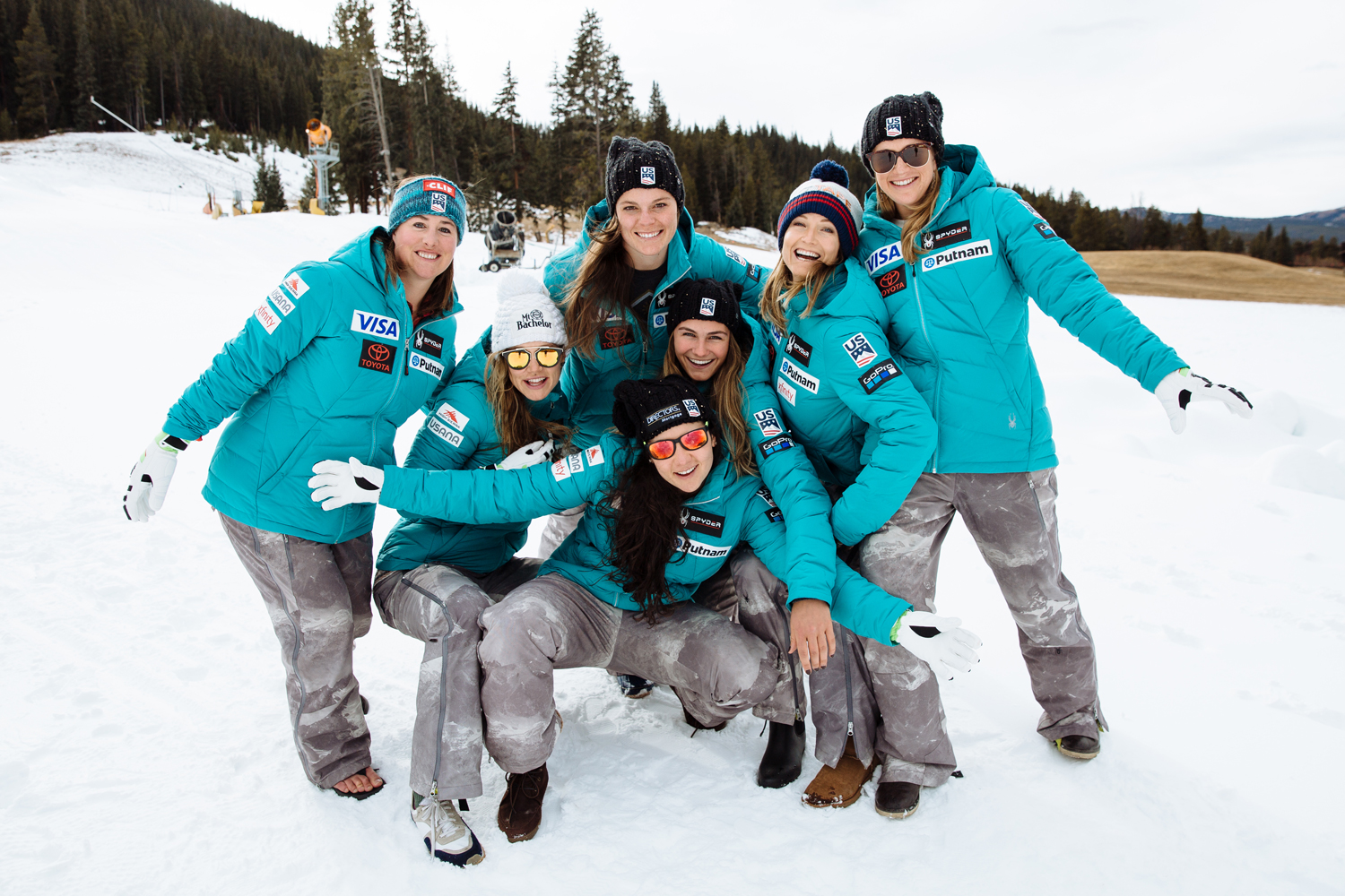 2017-18 women's speed team. 