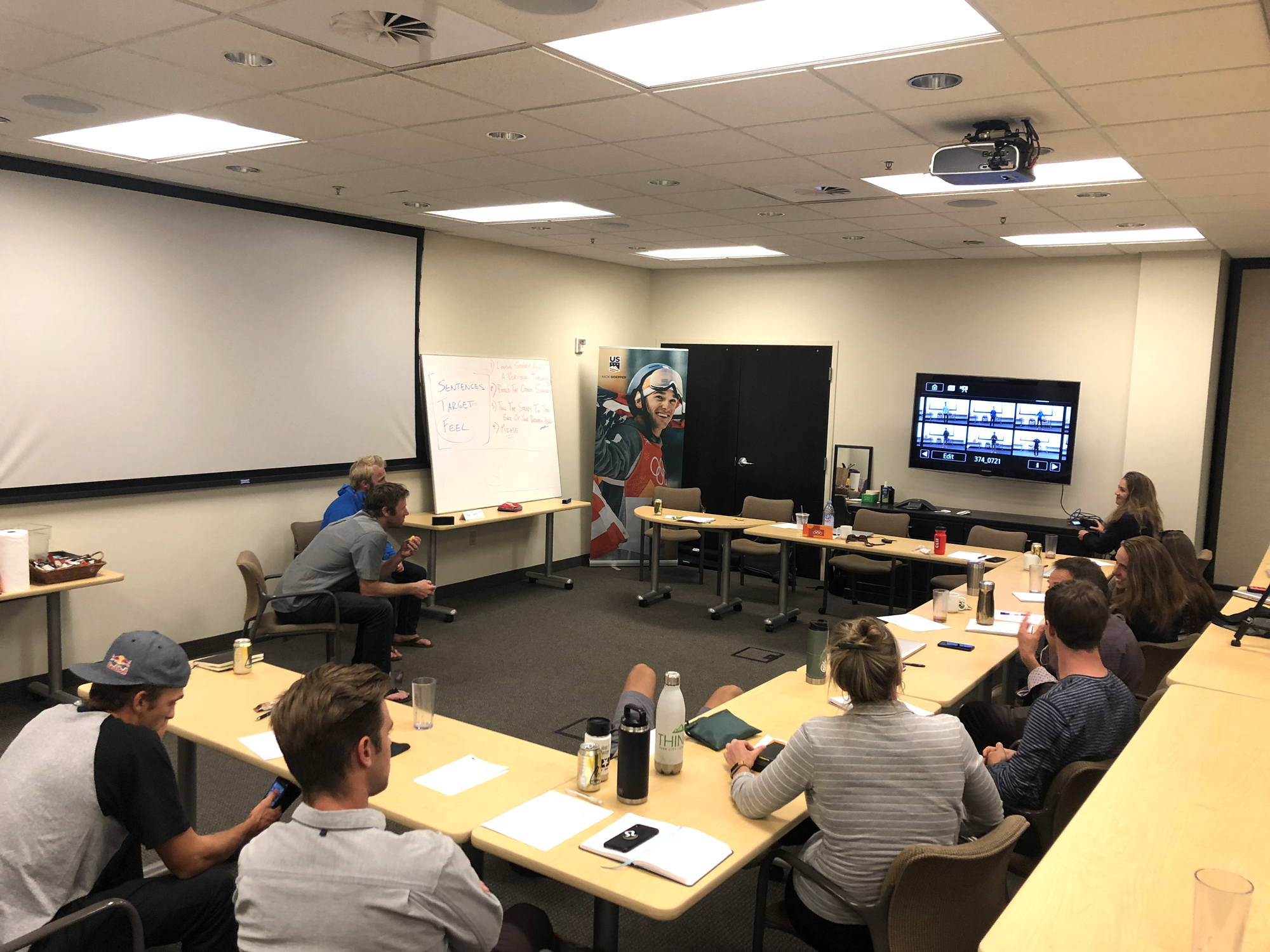 Speaker Series classroom