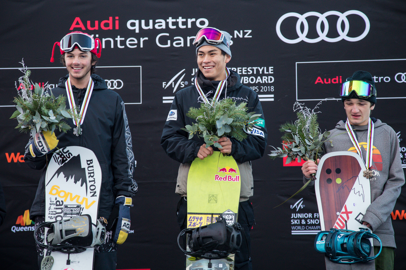 Men's Big Air Podium