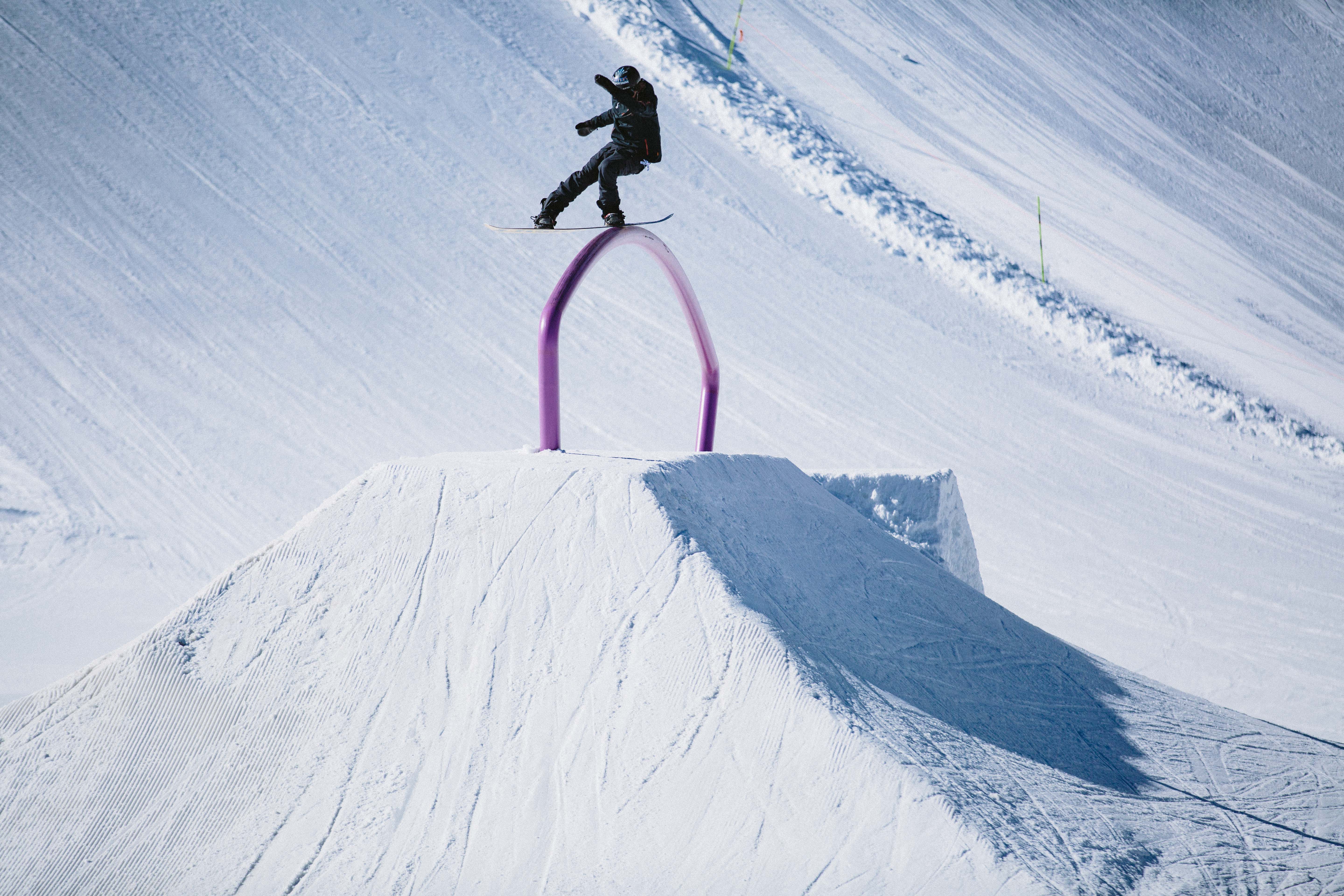 Dusty Henricksen training in Switzerland.