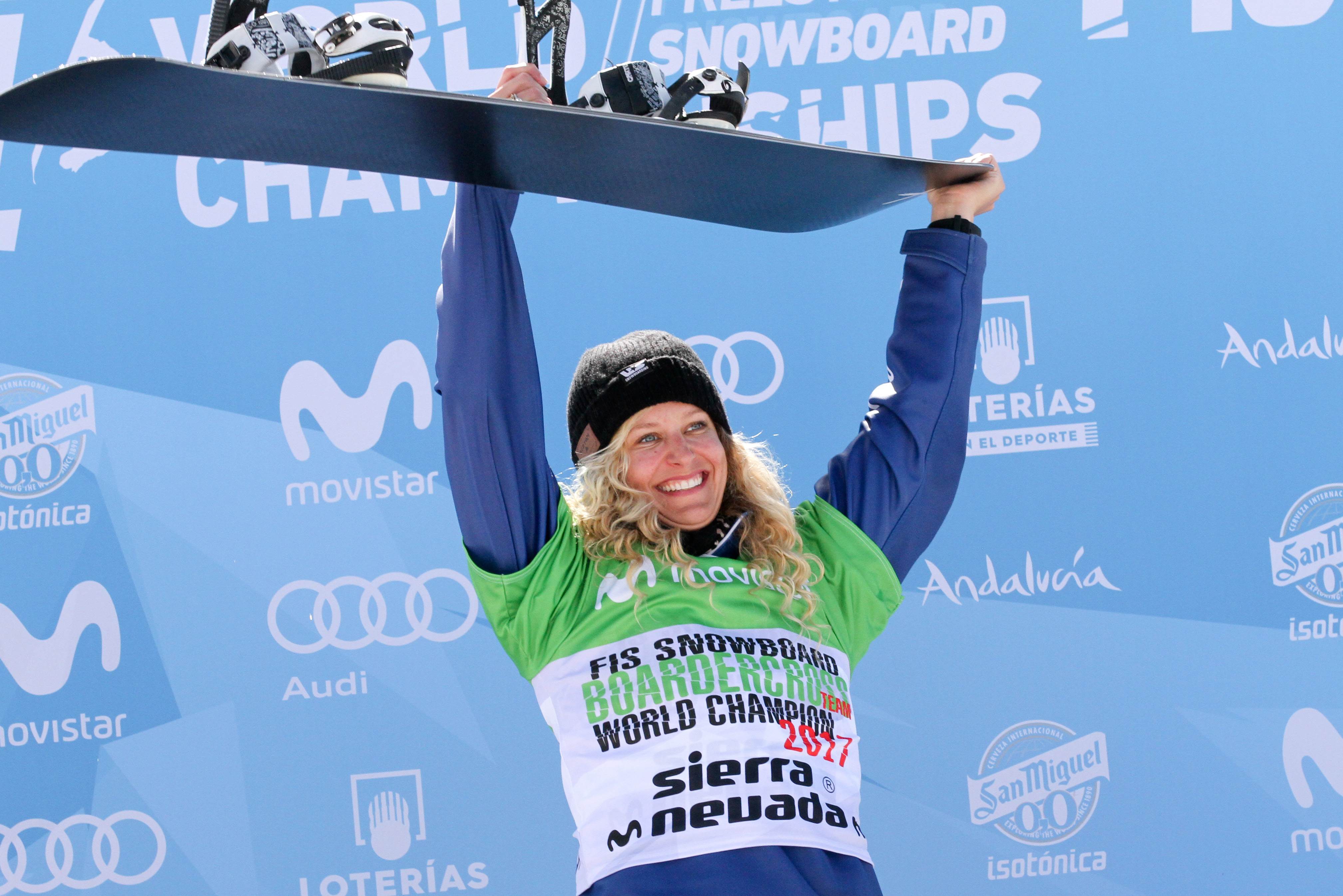 SBX World Champion Lindsey Jacobellis.