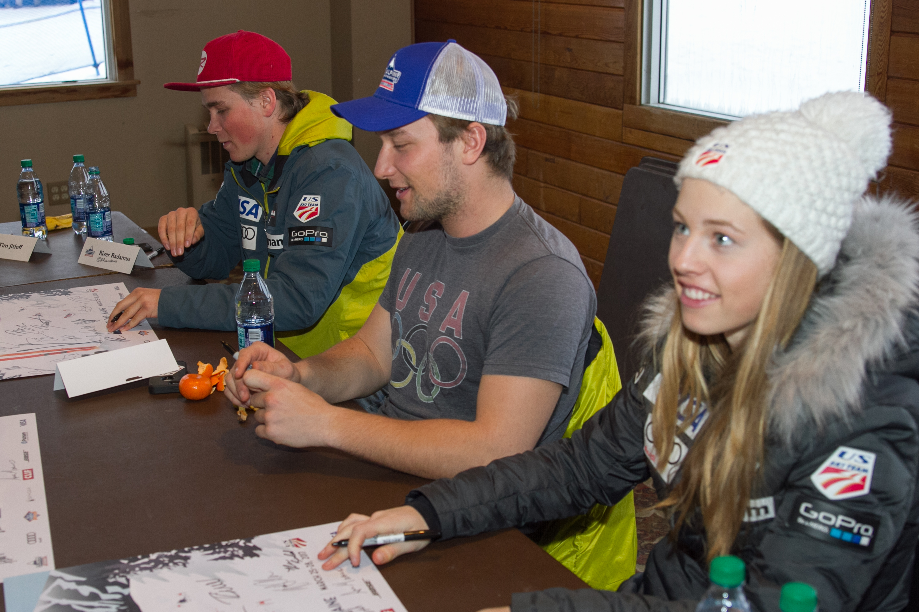 Autograph signing at Sugarloaf